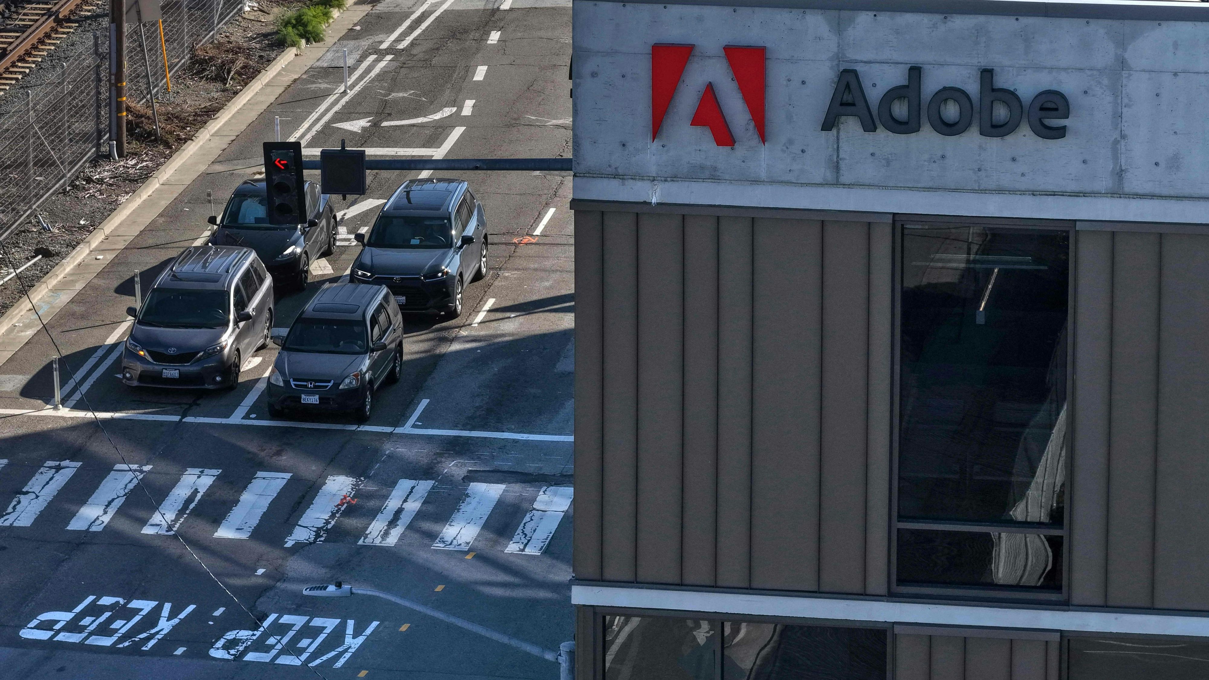 Das (unscheinbare) Headquarter von Adobe in San Francisco