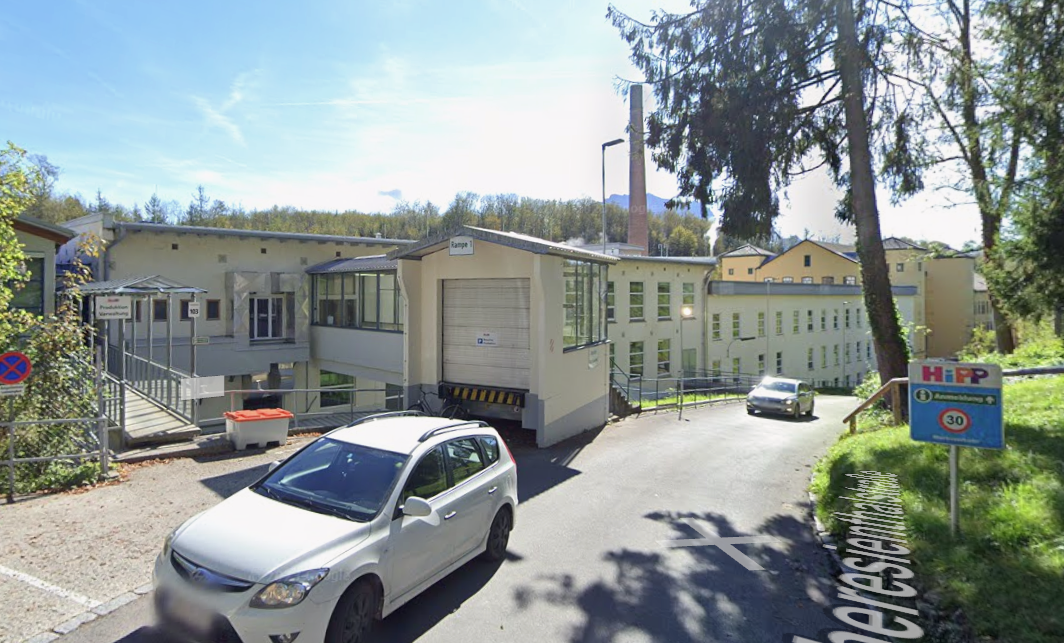 Das Werk von Hipp in Gmunden.