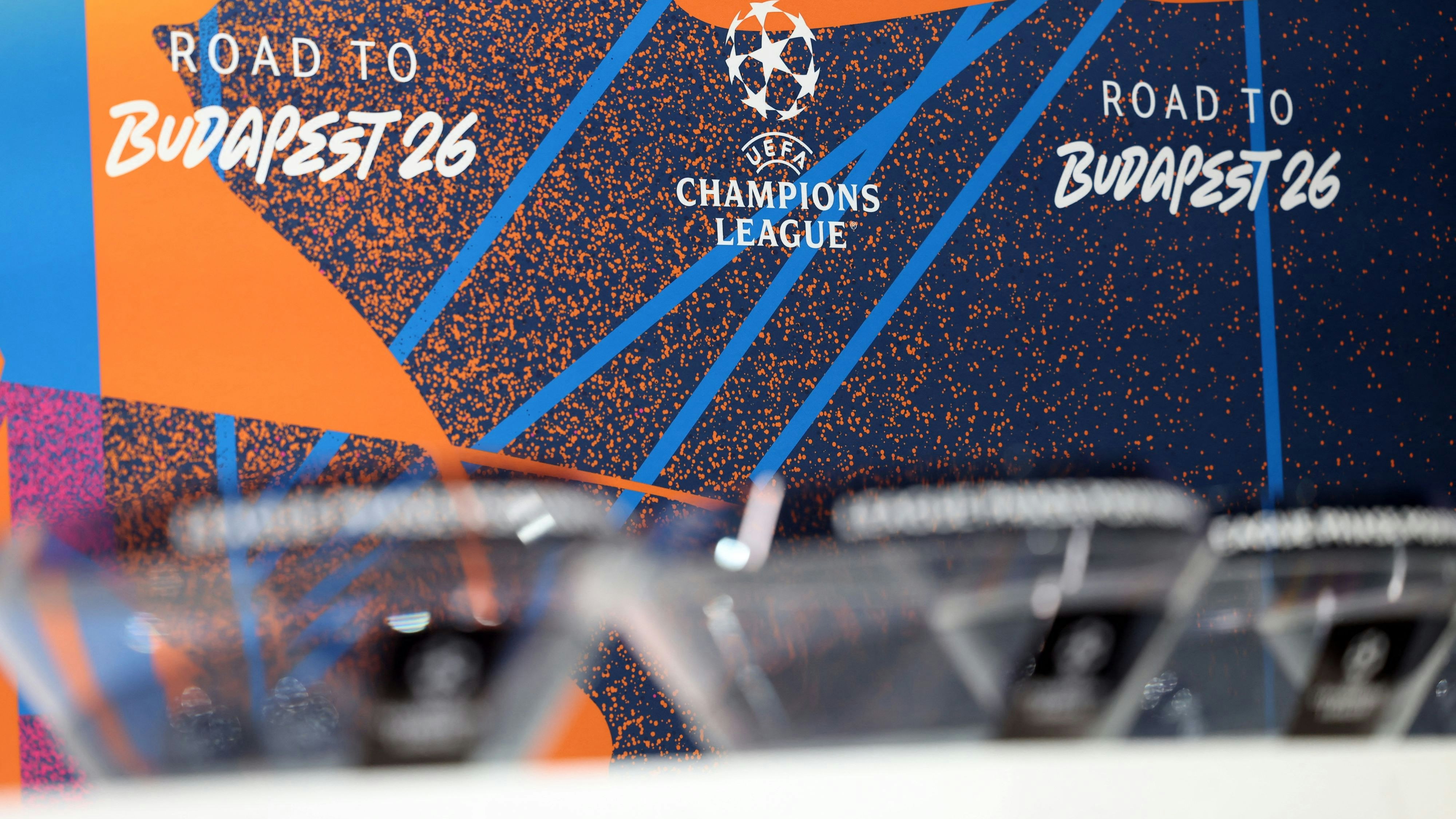 Die Champions-League-Auslosung in Nyon.