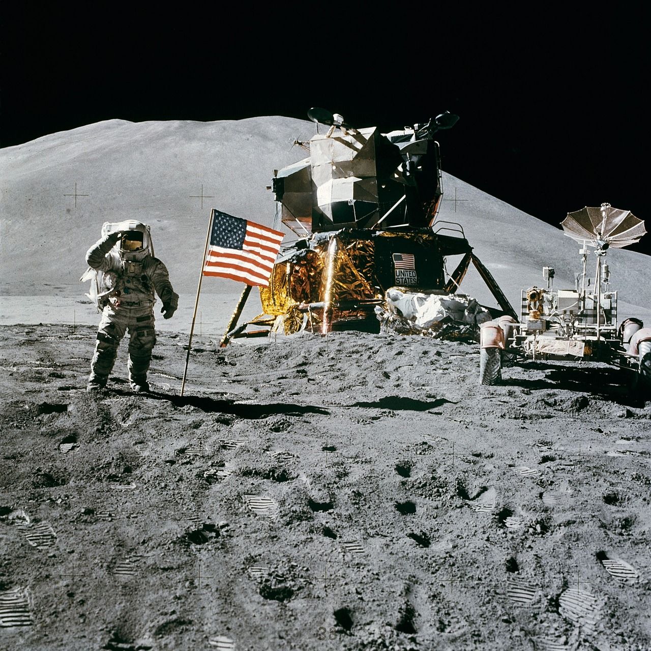 Apollo 15 Mondlandung