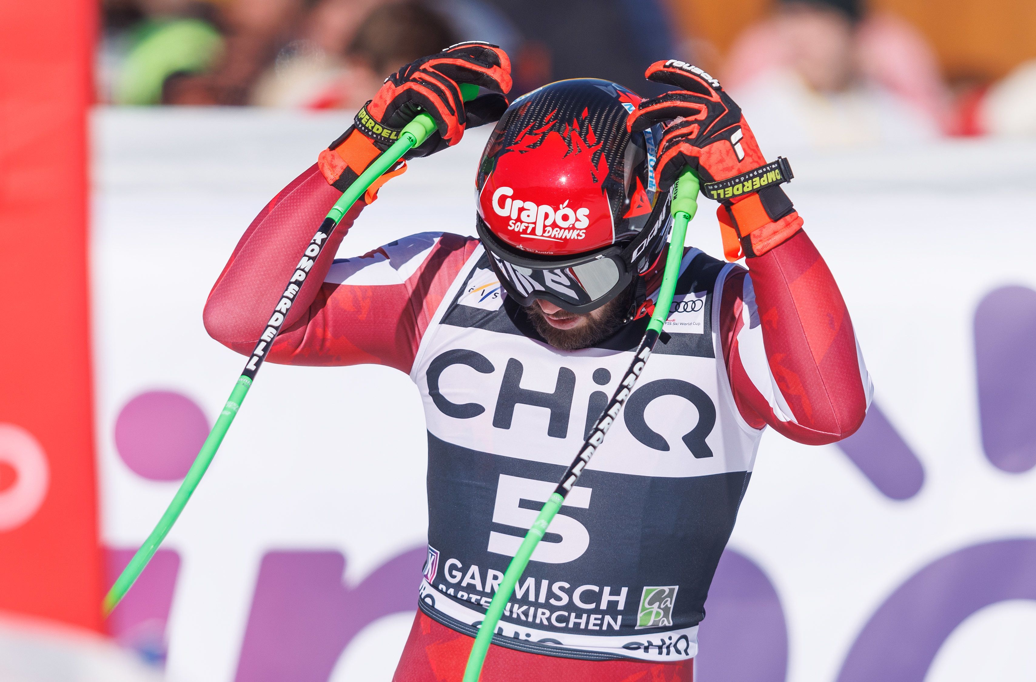 Österreichs Ski-Ass Daniel Hemetsberger. 