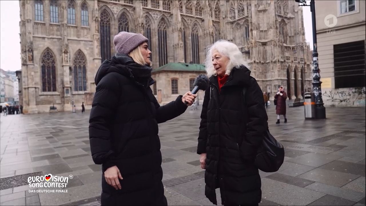 Die Dame sorgte für einen echten Lacher.