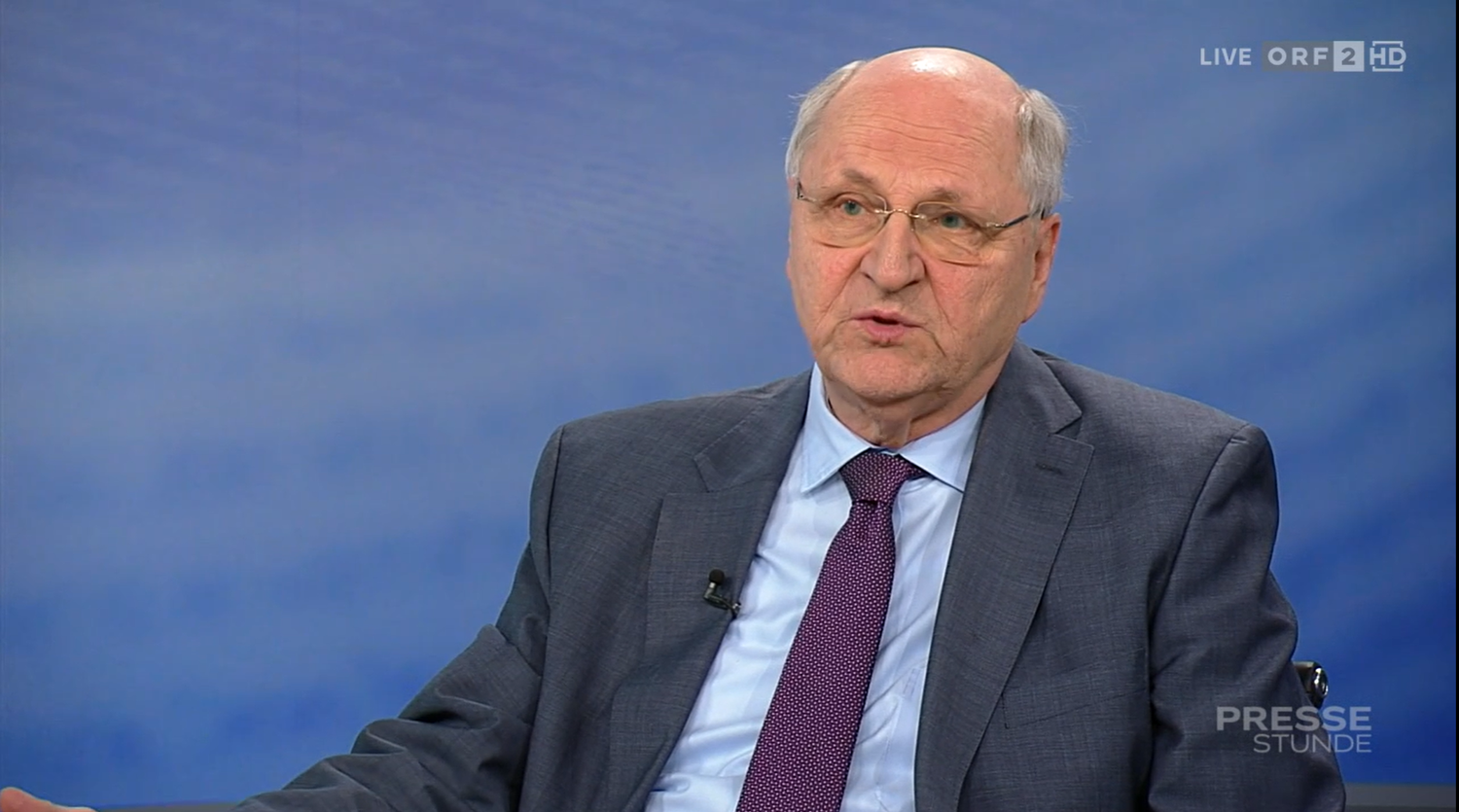 Fiskalrat-Chef Christoph Badelt war am Sonntag zu Gast in der ORF-Presstunde.