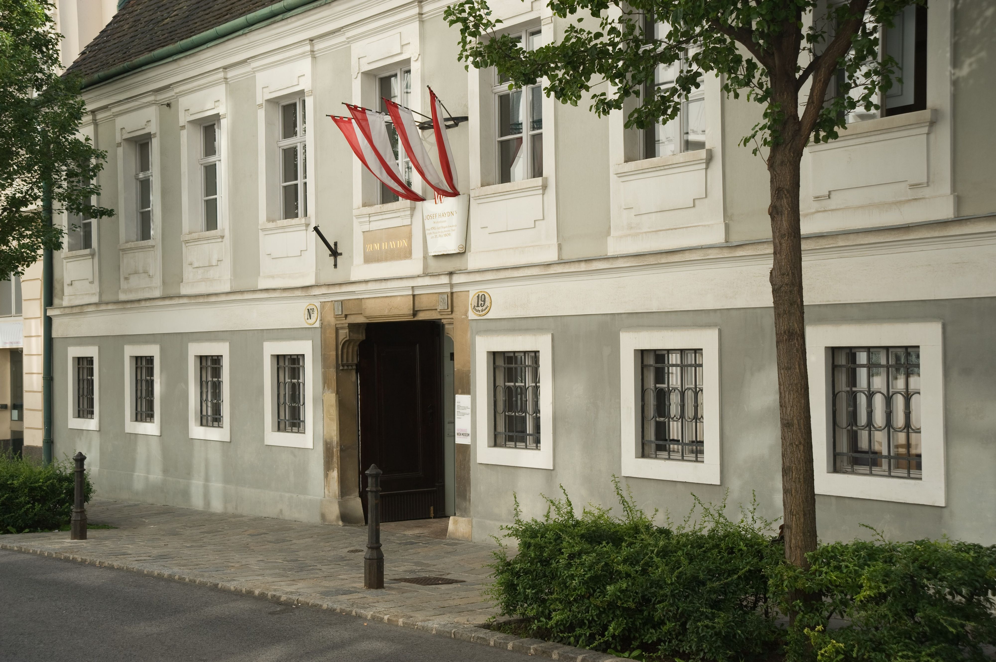Das Haydnhaus in der Haydngasse (Mariahilf) muss aus Spargründen schließen.