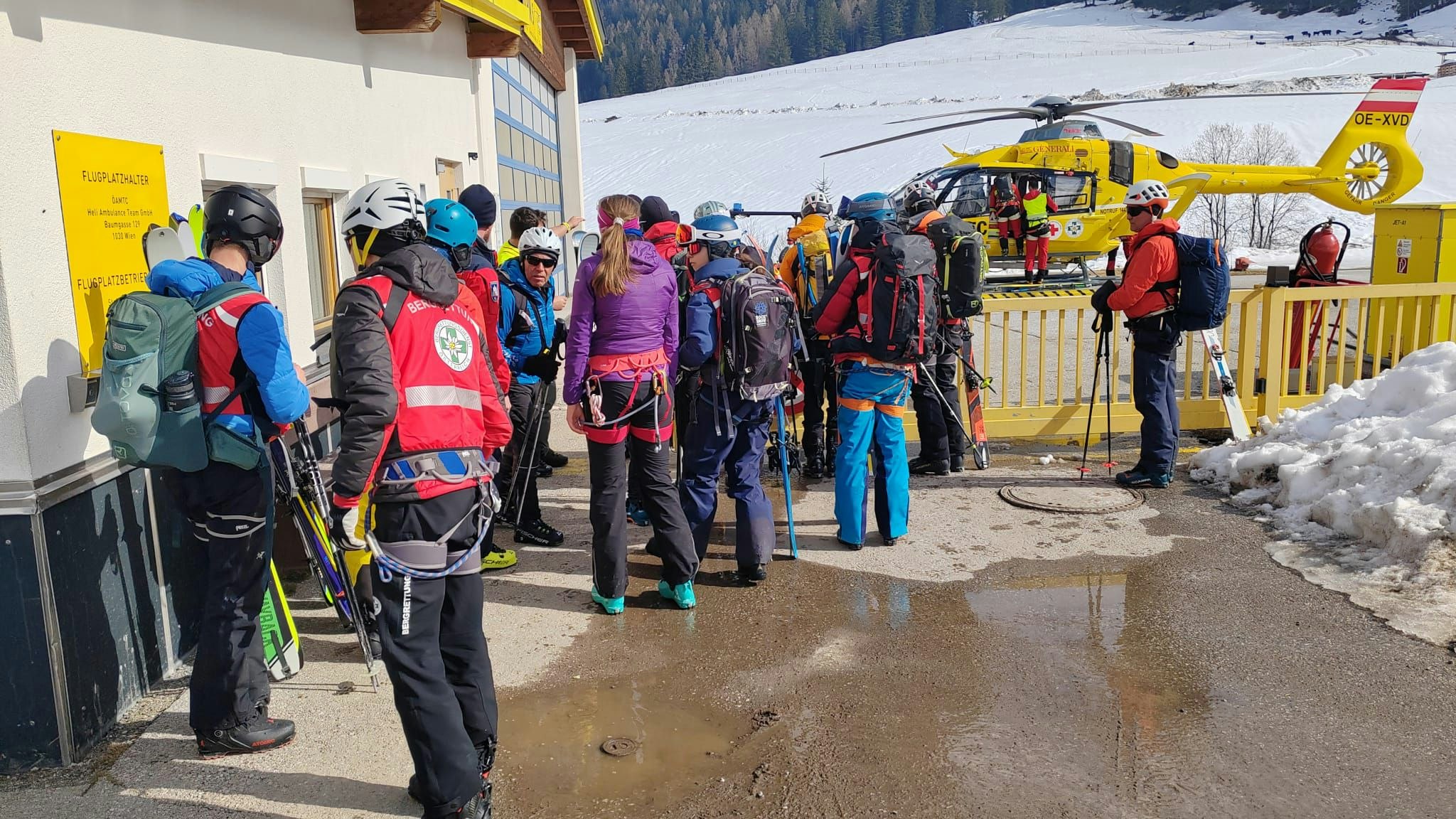 Die zwei Tourengeher konnten nur tot geborgen werden.