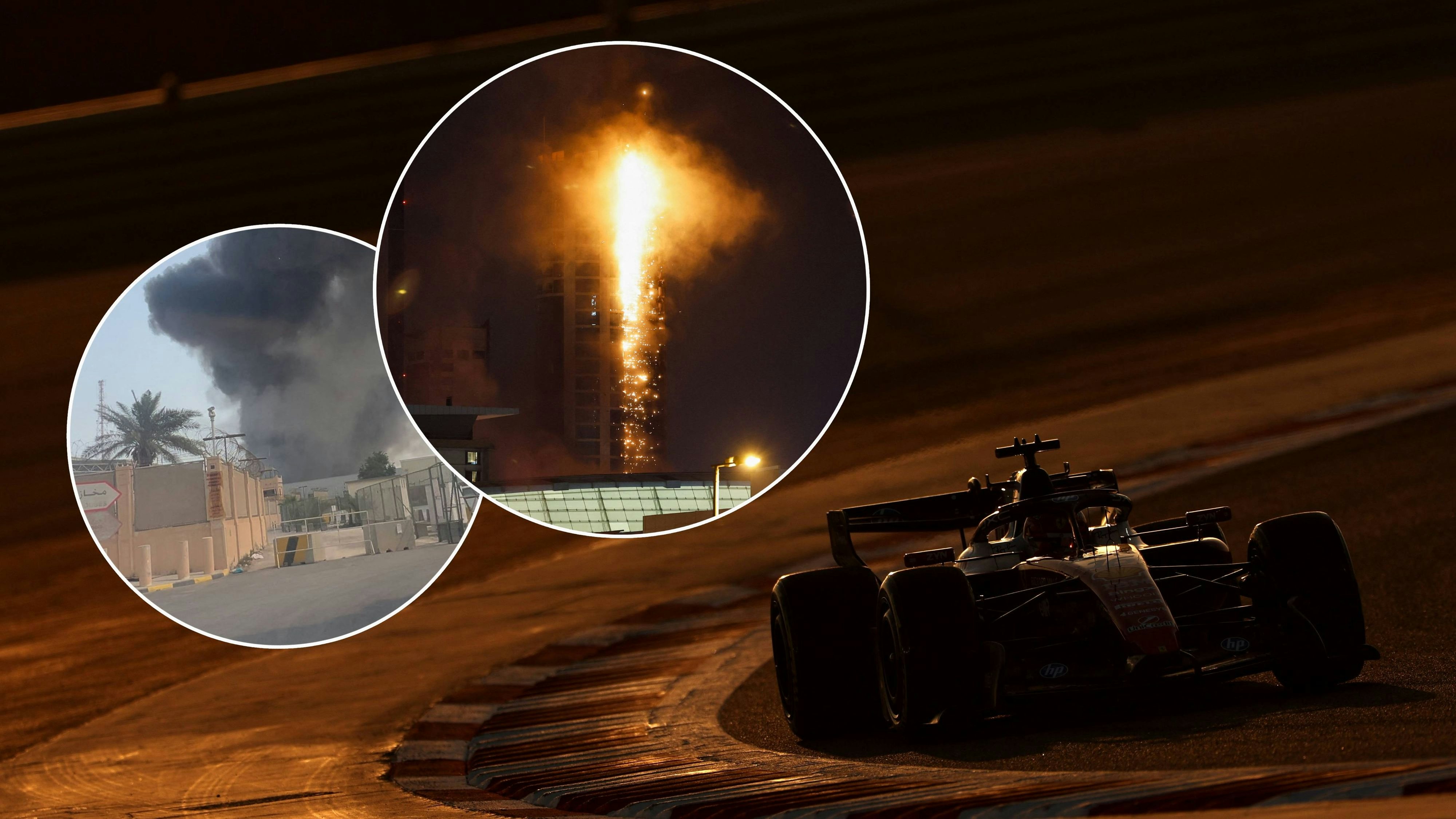 Bomben und Drohnen schlugen in Bahrains Hauptstadt Manama ein. Reifentests von F1-Hersteller Pirelli wurden abgesagt.