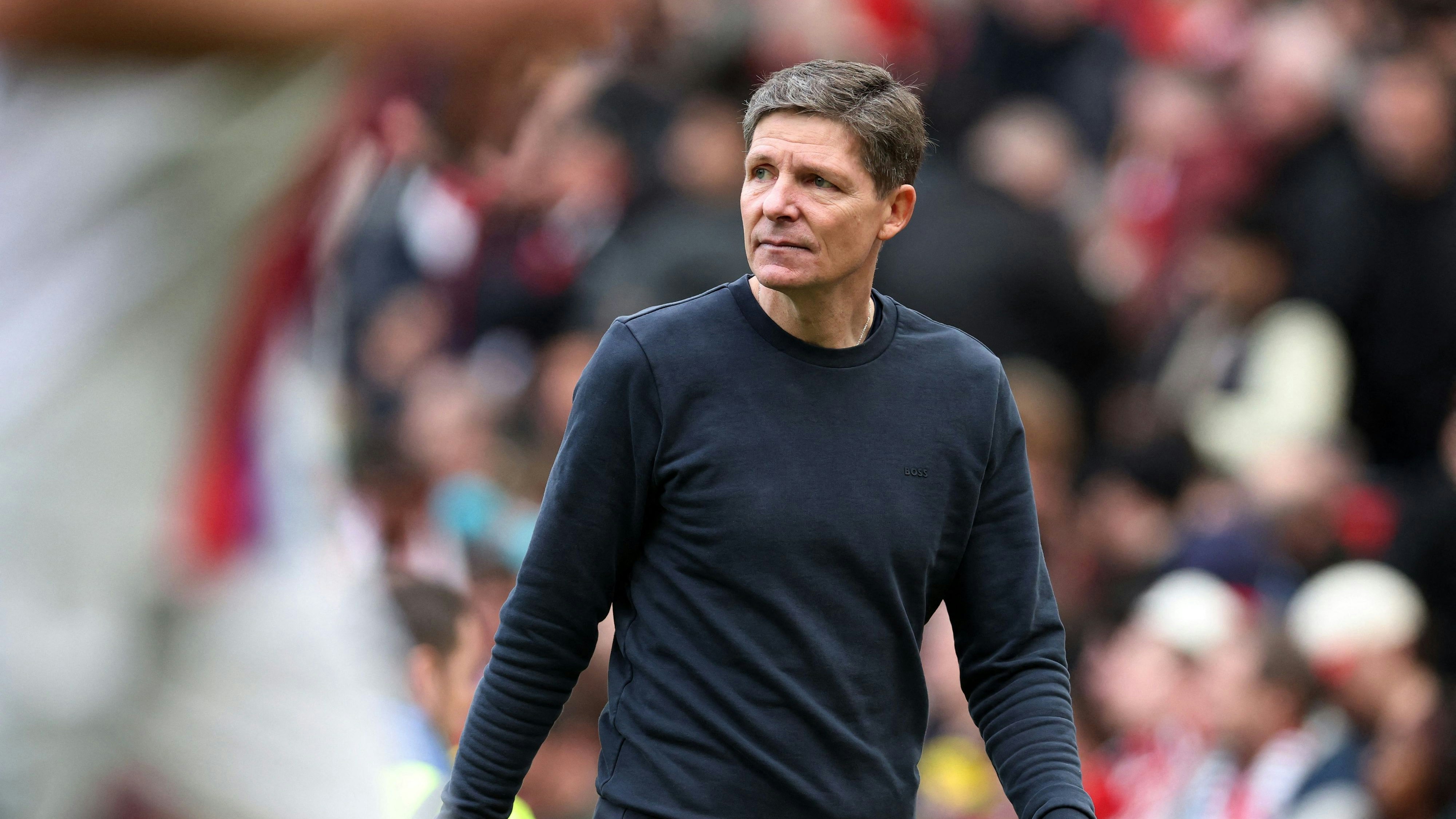 Oliver Glasner verliert mit Crystal Palace unglücklich bei Manchester United. 