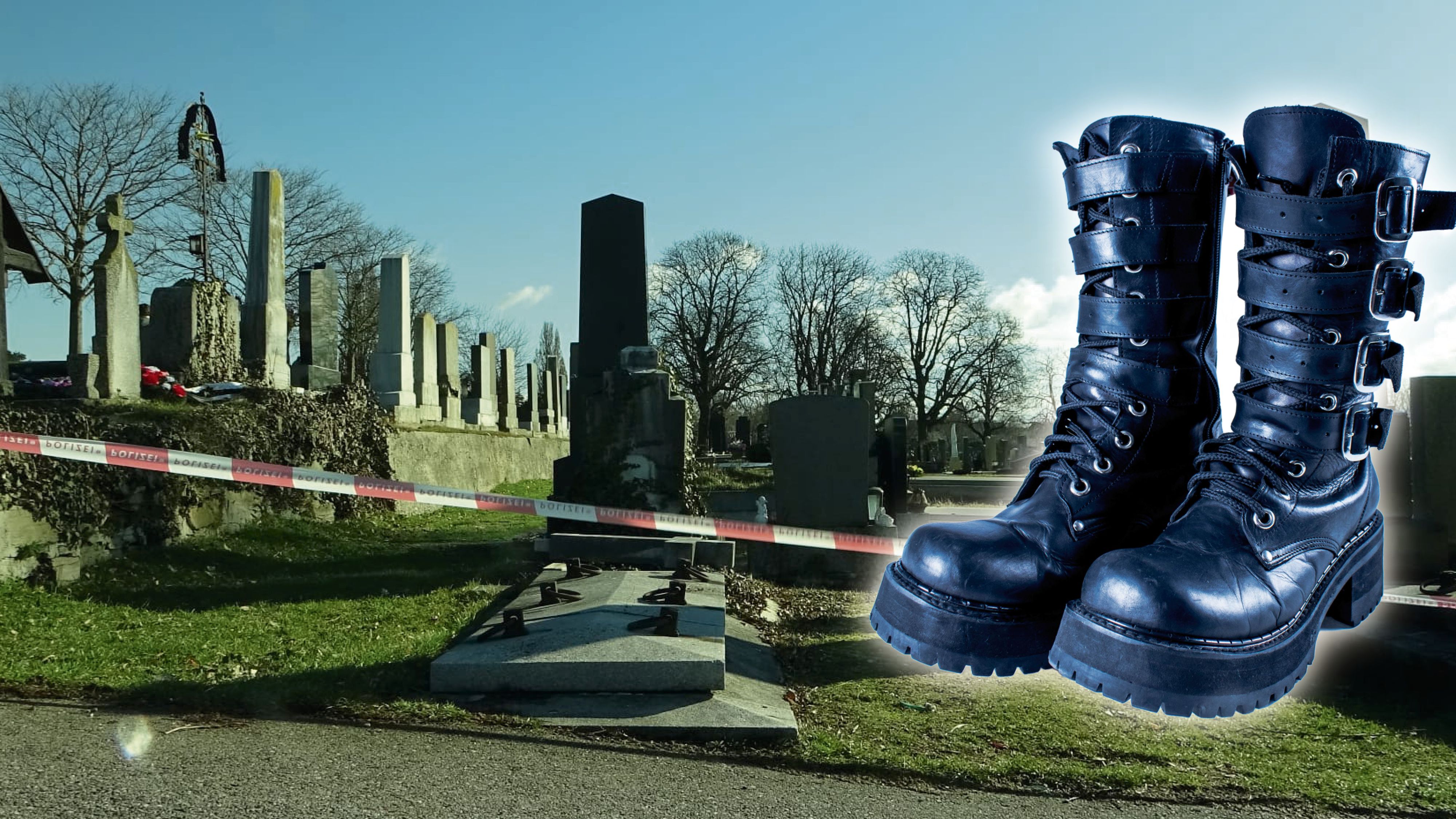 Heute.at - Schuhspitzen auf Friedhofs-Foto verrieten Teenager (14)