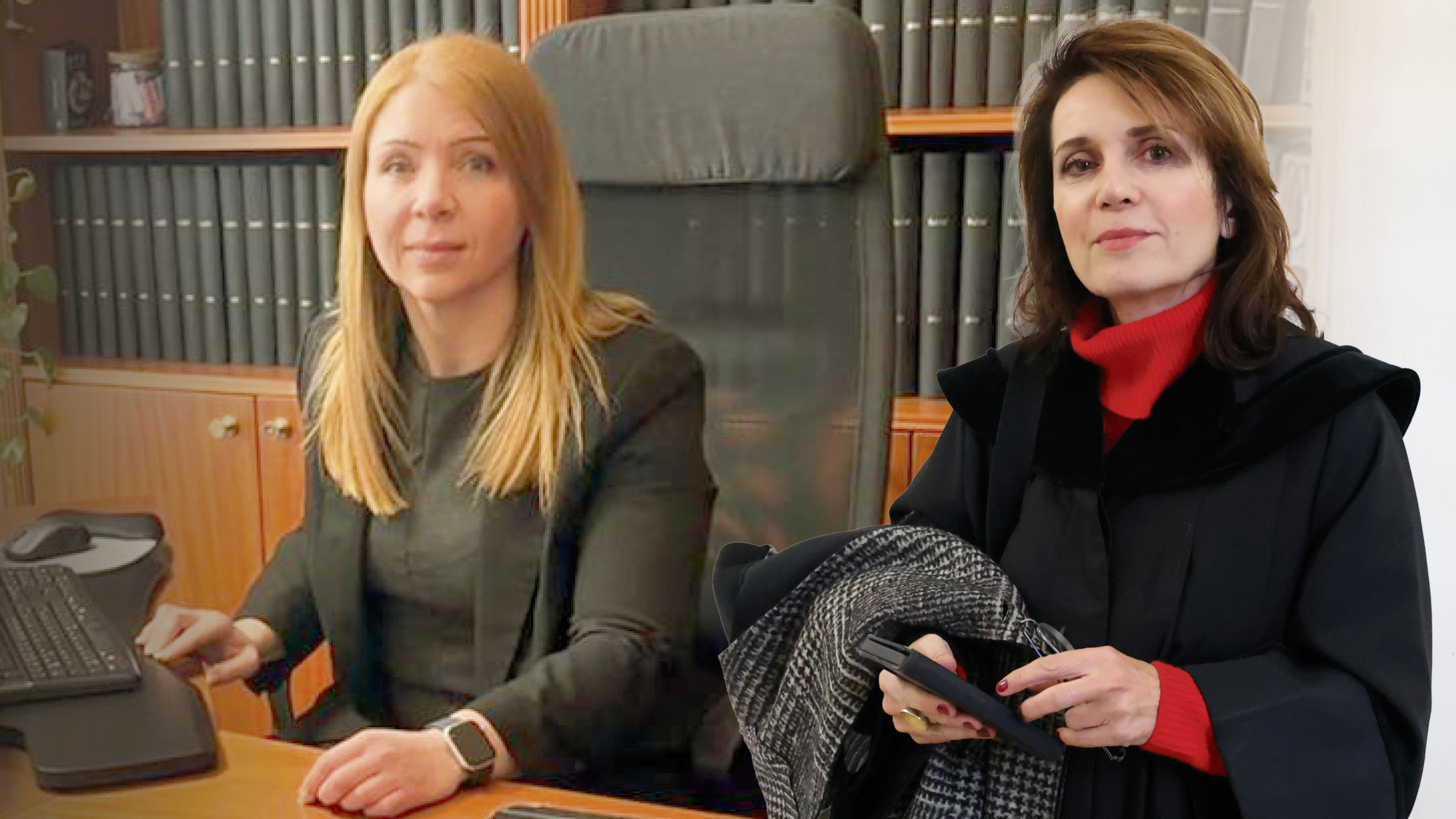 Dominique Perl und Astrid Wagner vertreten gemeinsam die 14-Jährige