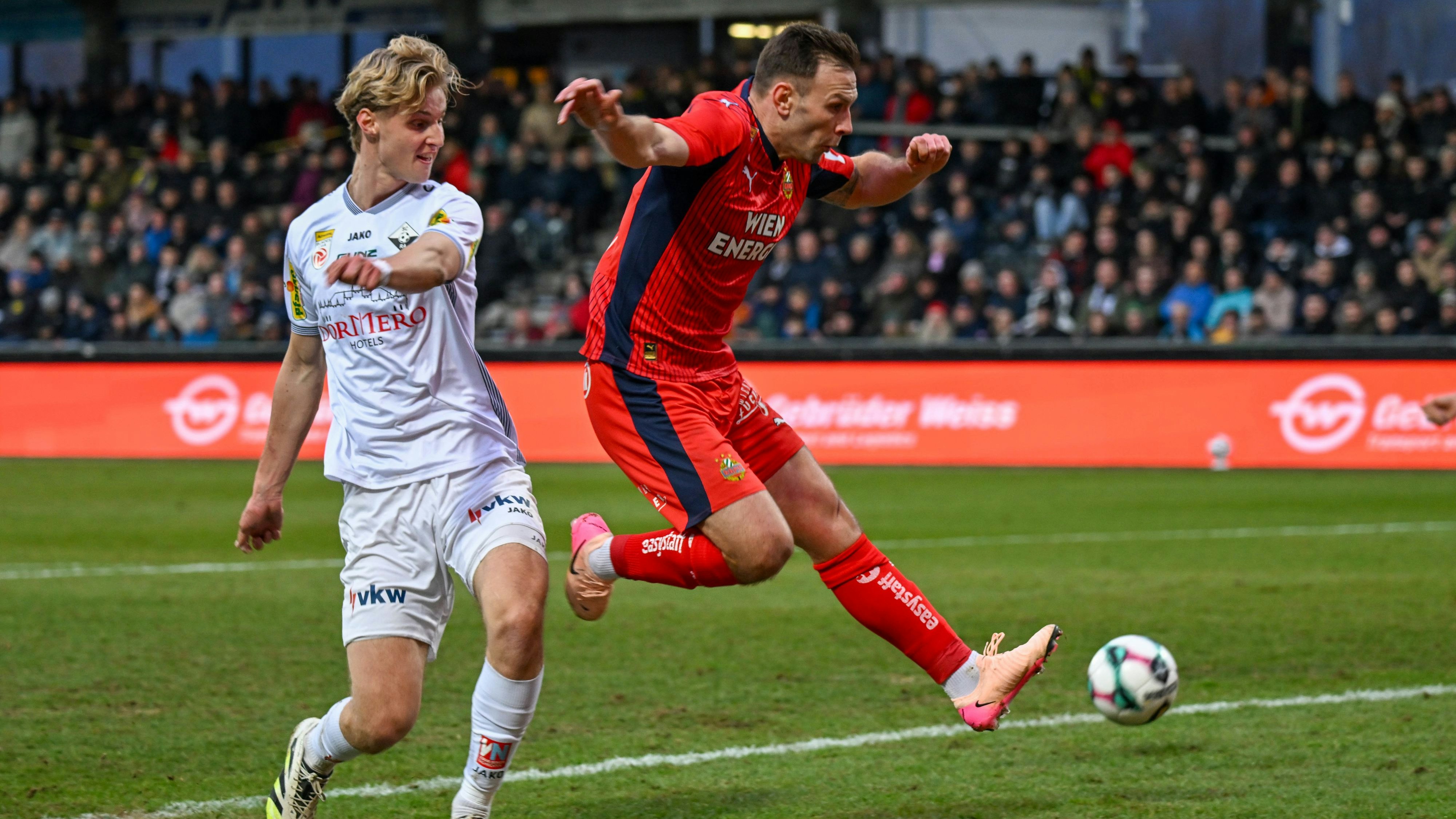 Andreas Weimann brachte Rapid auf die Siegerstraße. 