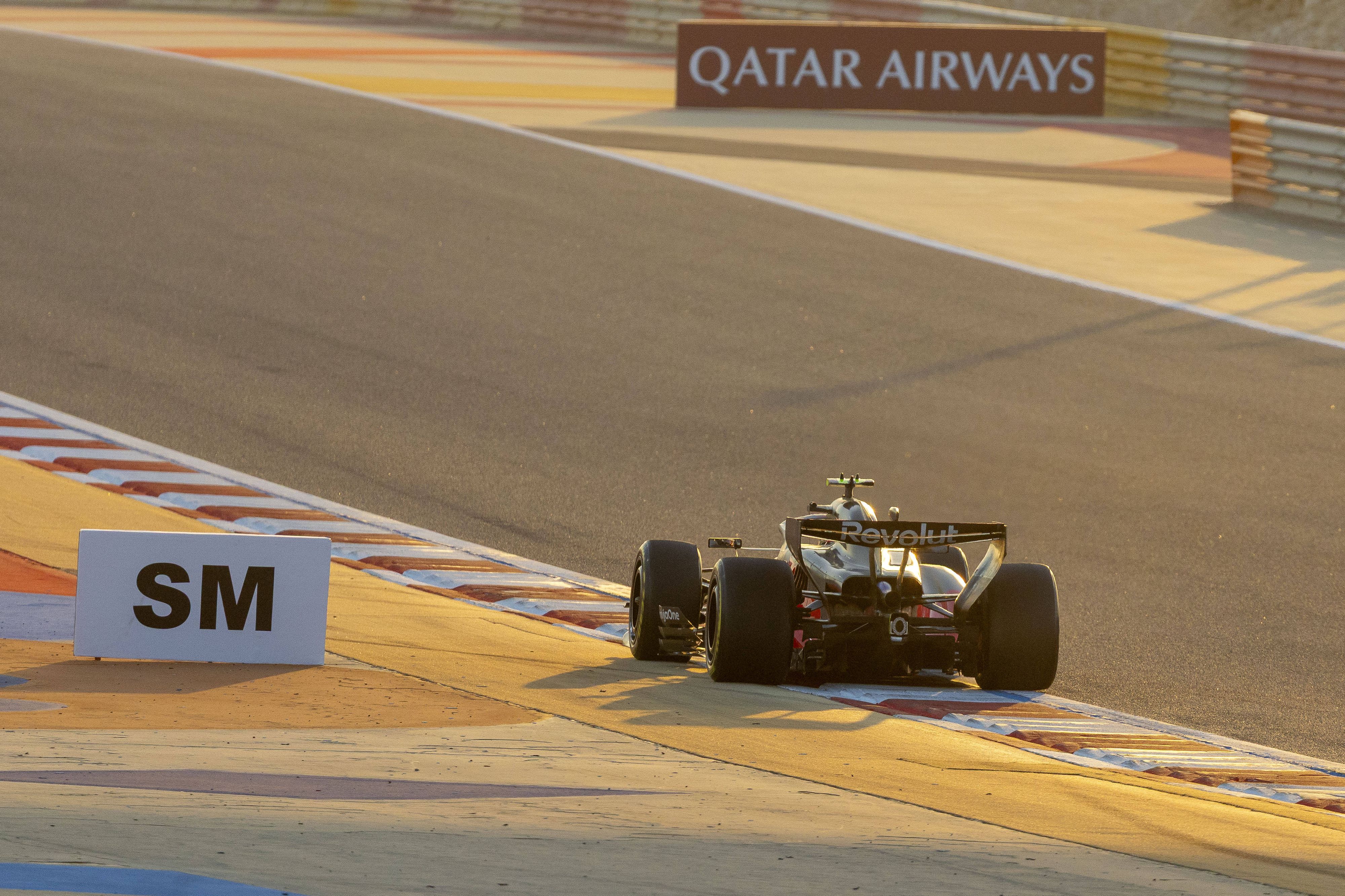 Die F1-Tests fanden in Bahrain ein abruptes Ende. 