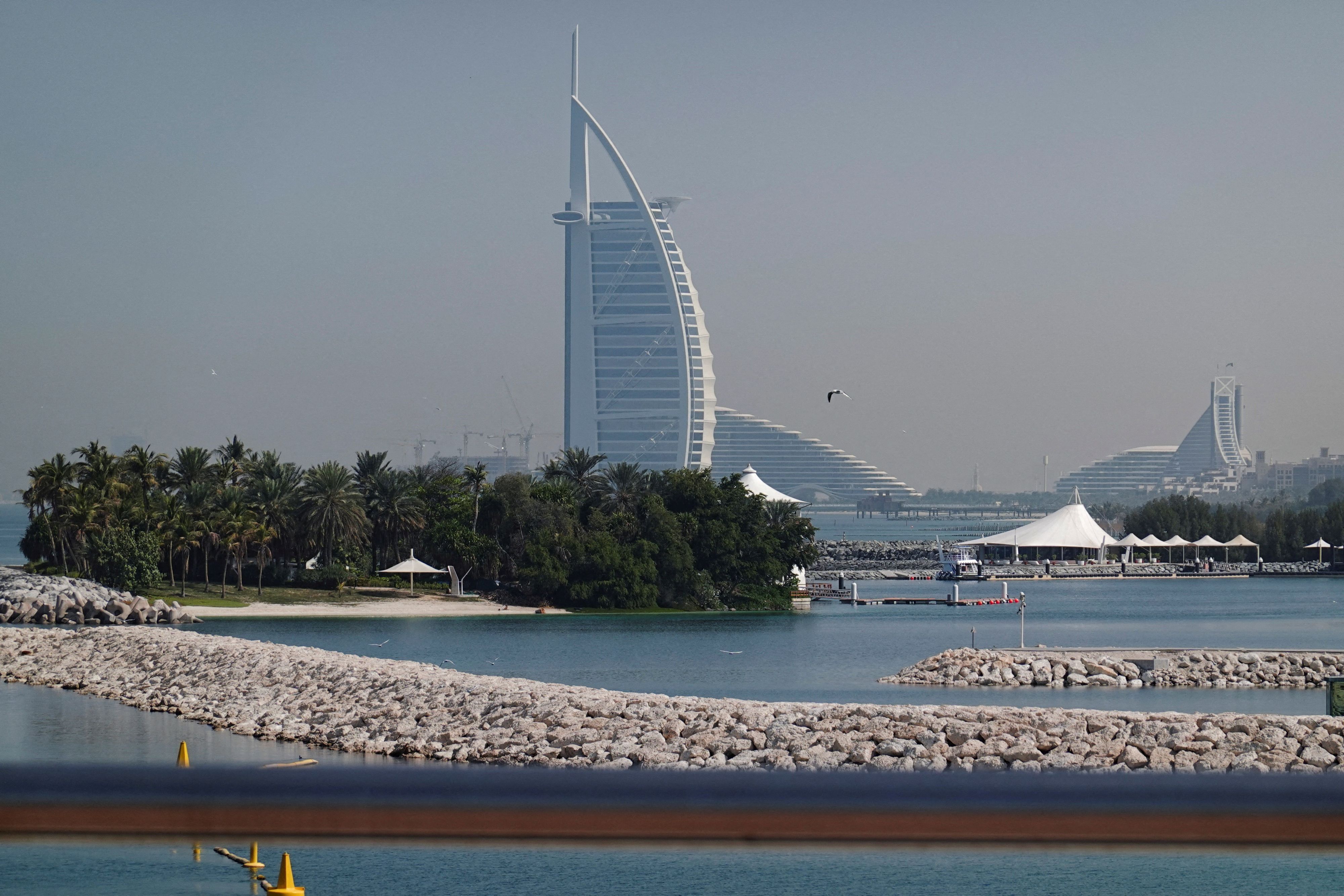 Das Luxushotel Burj Al Arab - das Wahrzeichen Dubais - wurde auch zum Ziel der Mullahs.