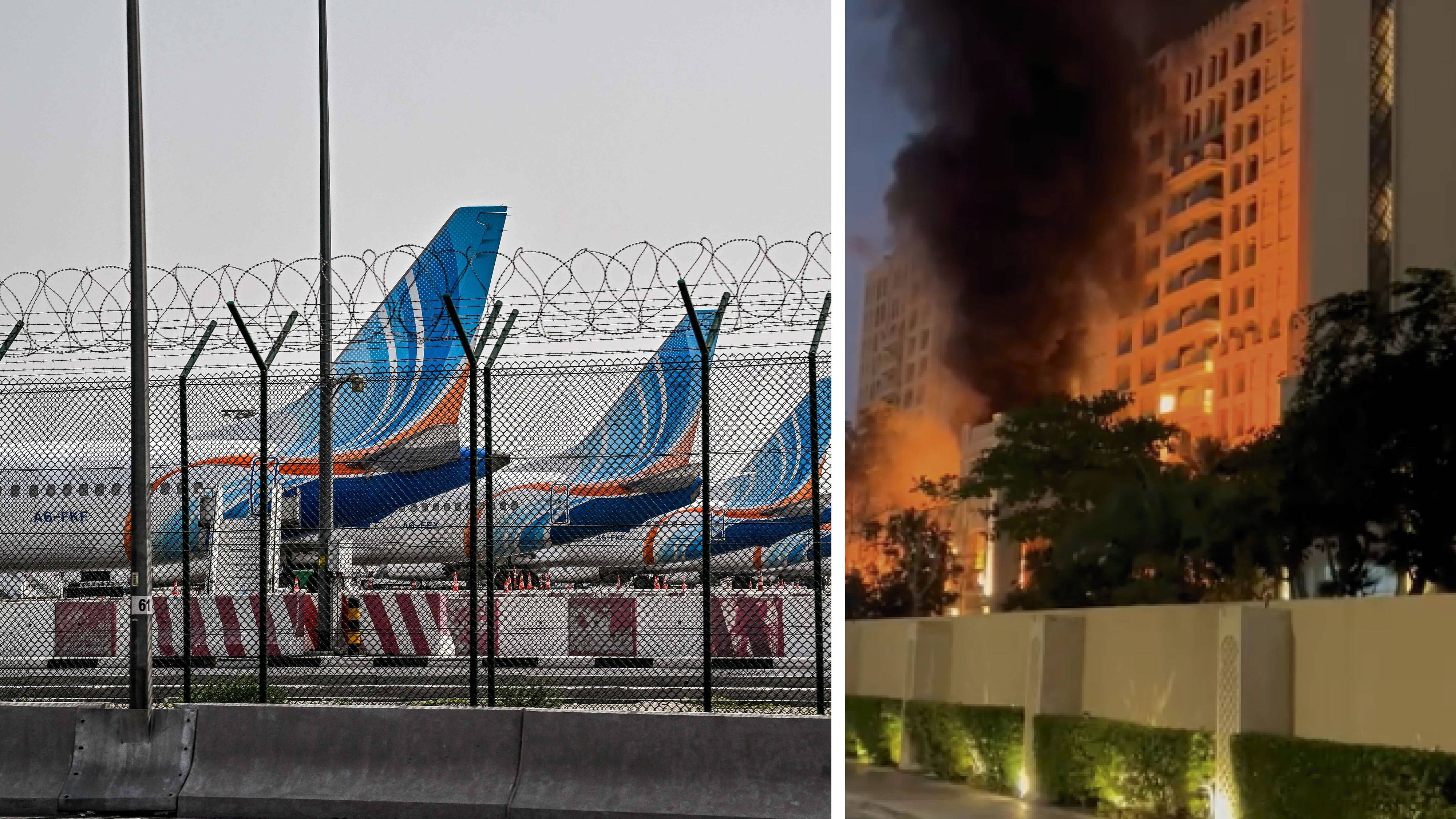 Der Luftraum über dem Nahen Osten wurde großflächig gesperrt.