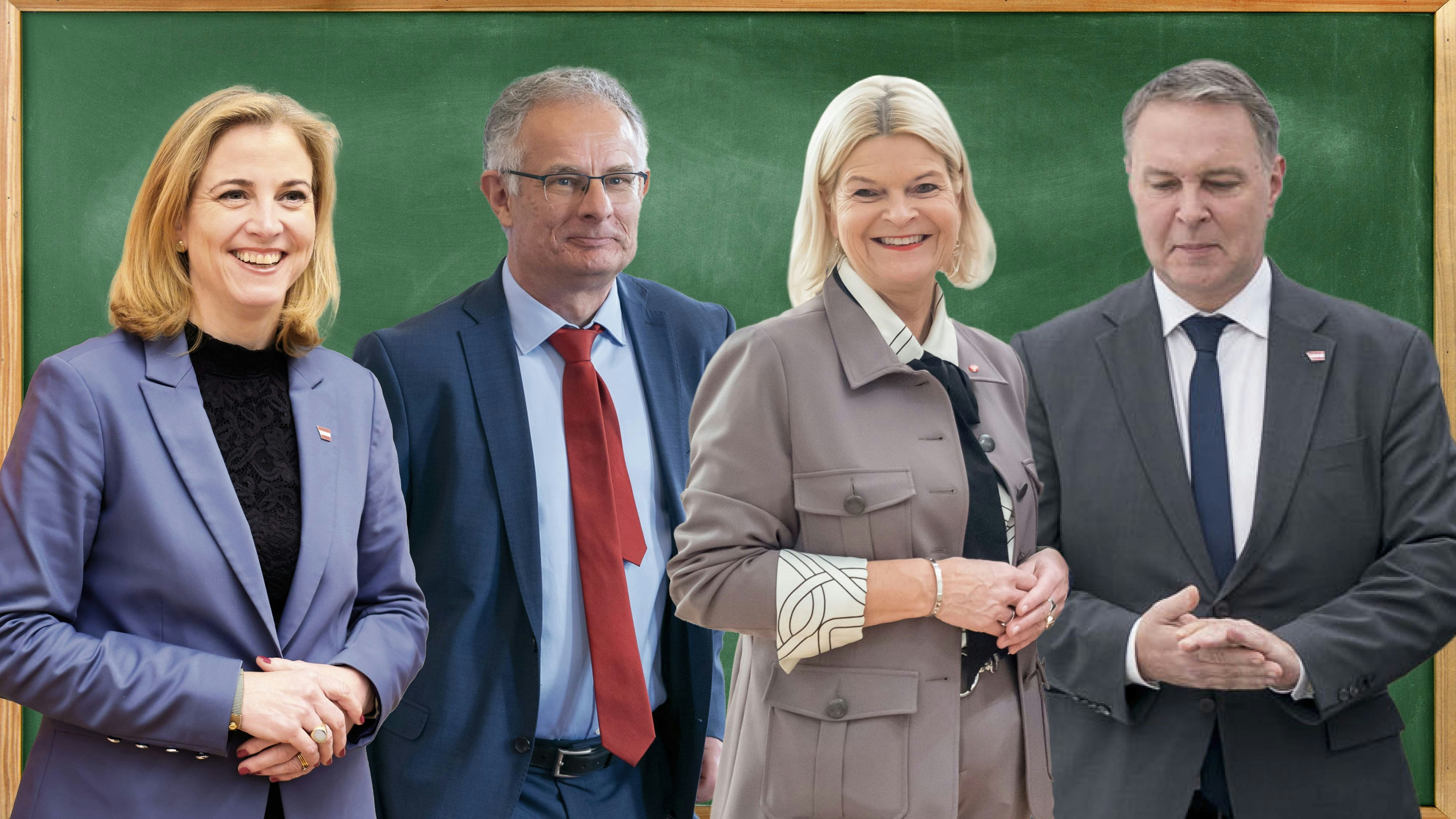 Zeugnis für die Regierungsriege