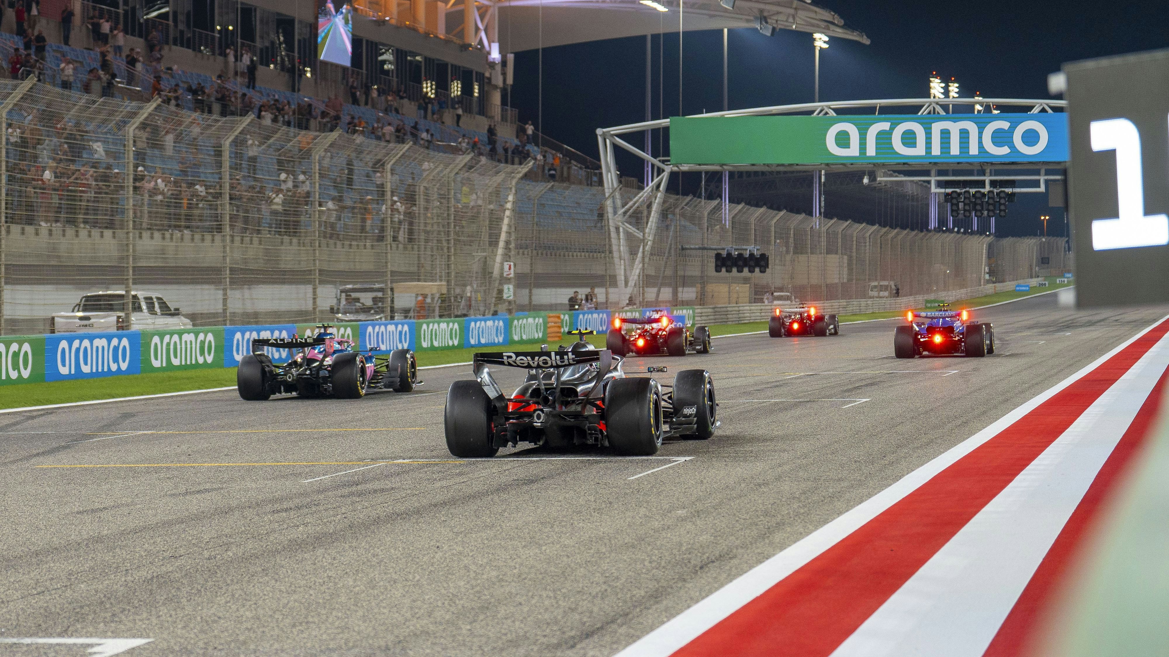 Die Formel-1-Testfahrten in Bahrain. 