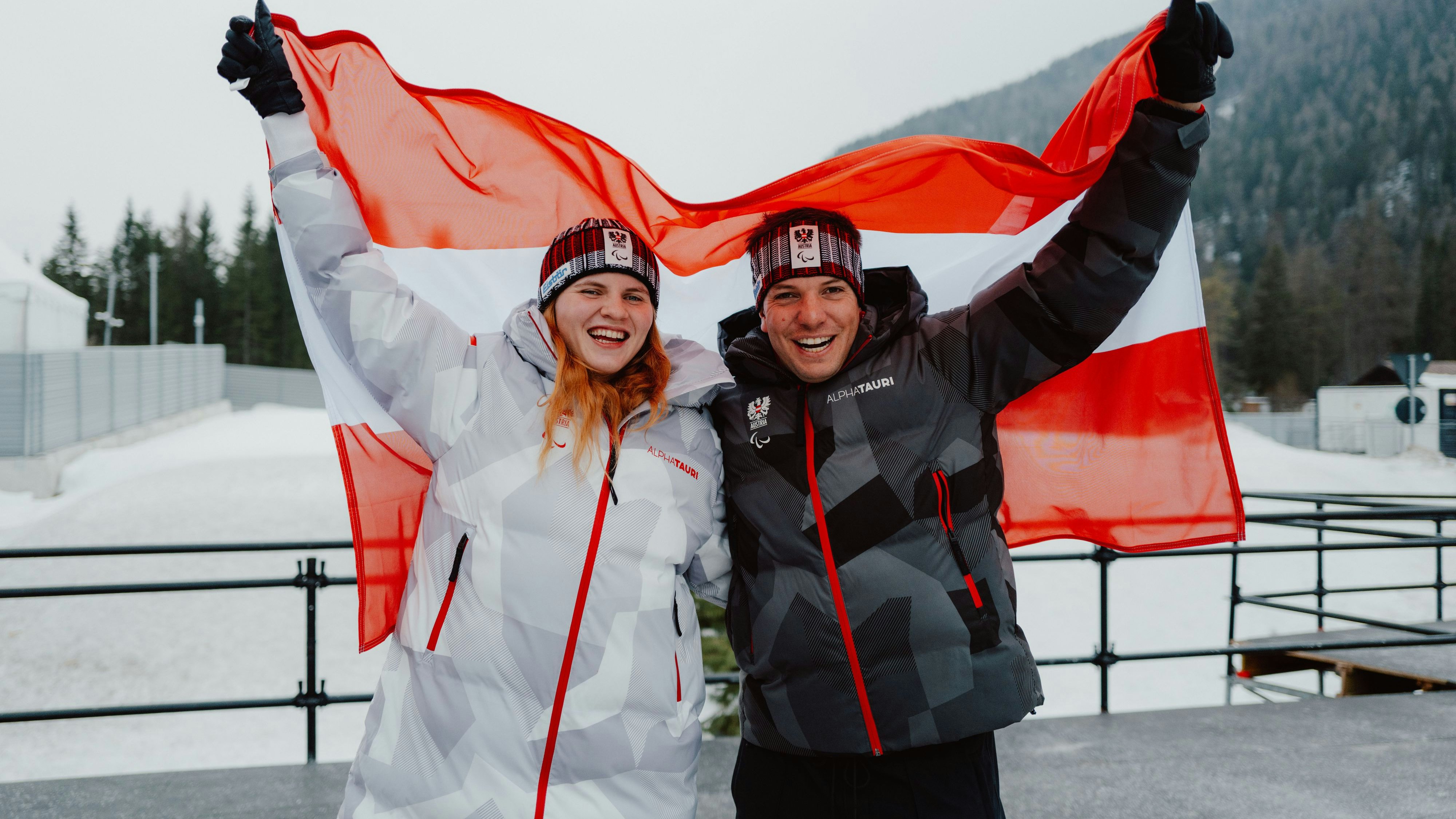 Veronika Aigner (AUT) und Markus Salcher 