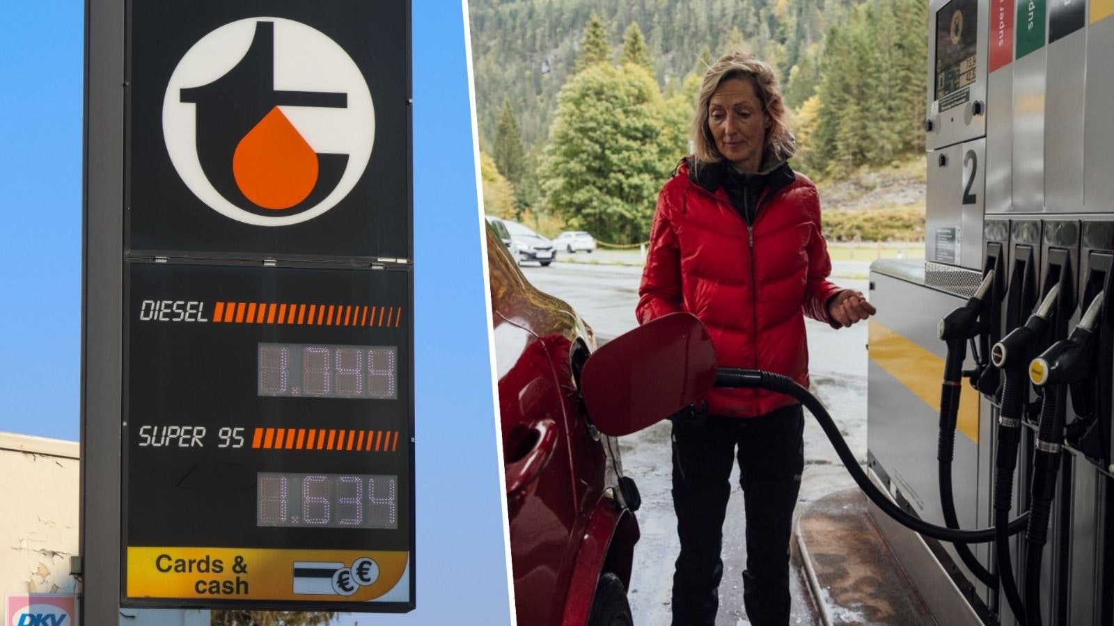 Die Preise an den Tankstellen in OÖ steigen rasant an.