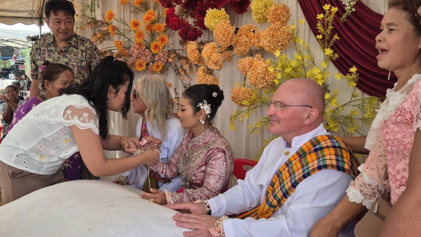 Die Ehe wird in Thailand nicht anerkannt.