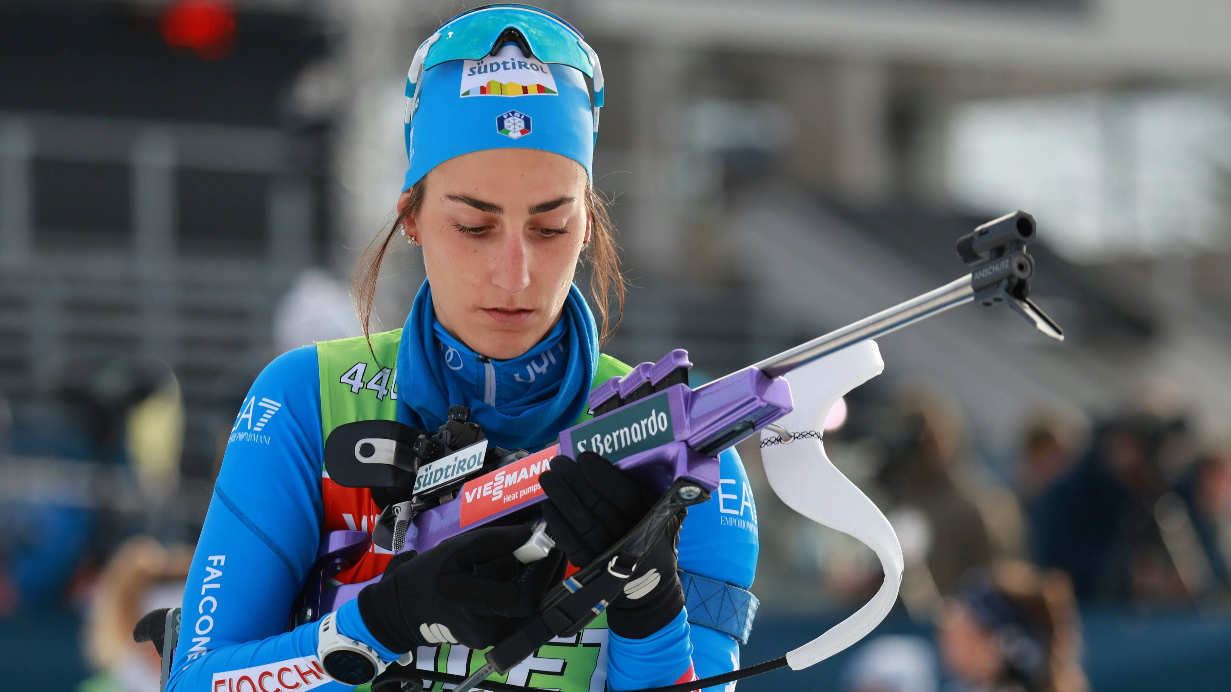 Biathlon-Ass Rebecca Passler. 