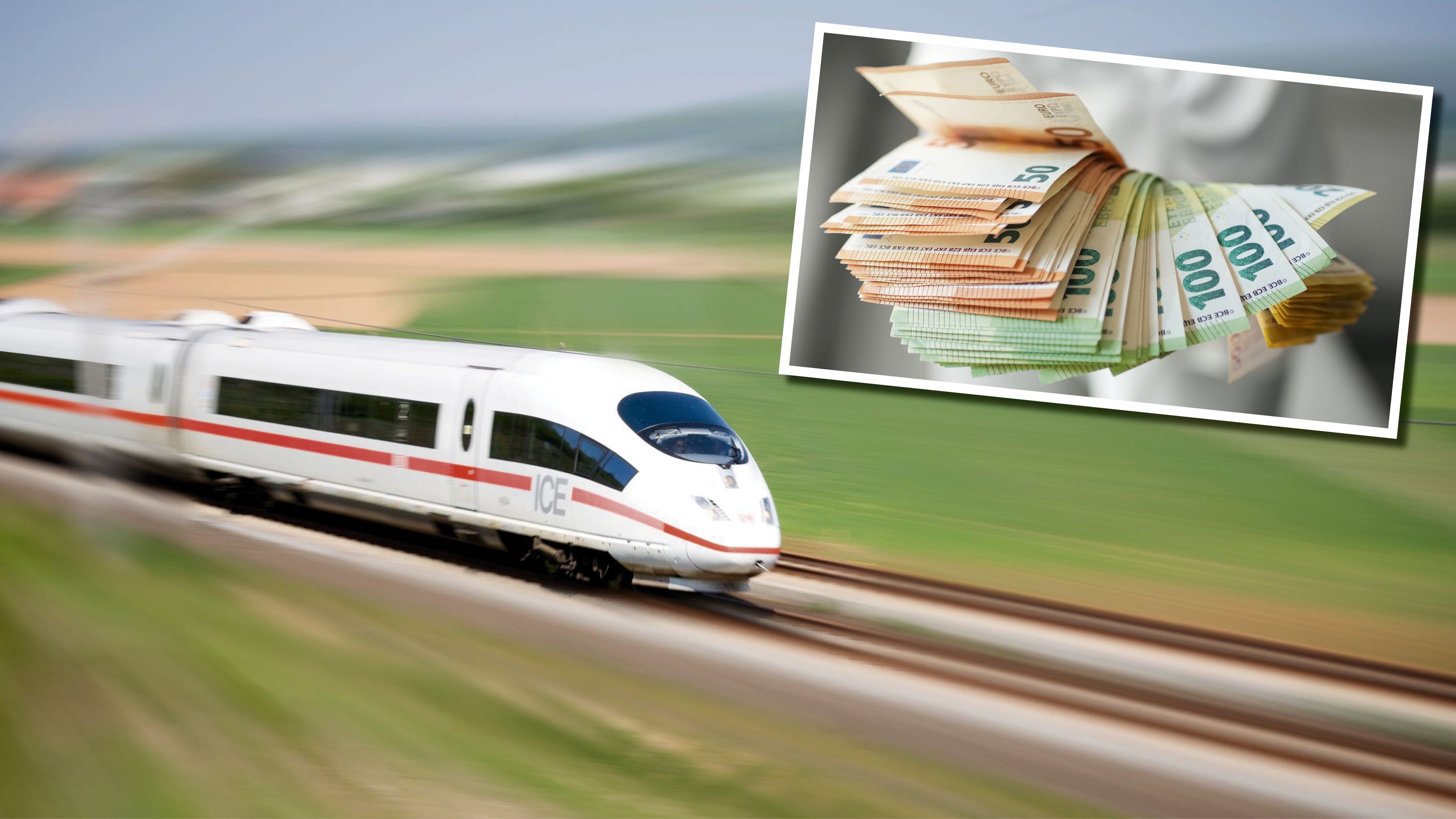 Ein 39-Jähriger wurde im Zug nach Wien verhaftet. Er hatte eine große Menge Bargeld bei sich.