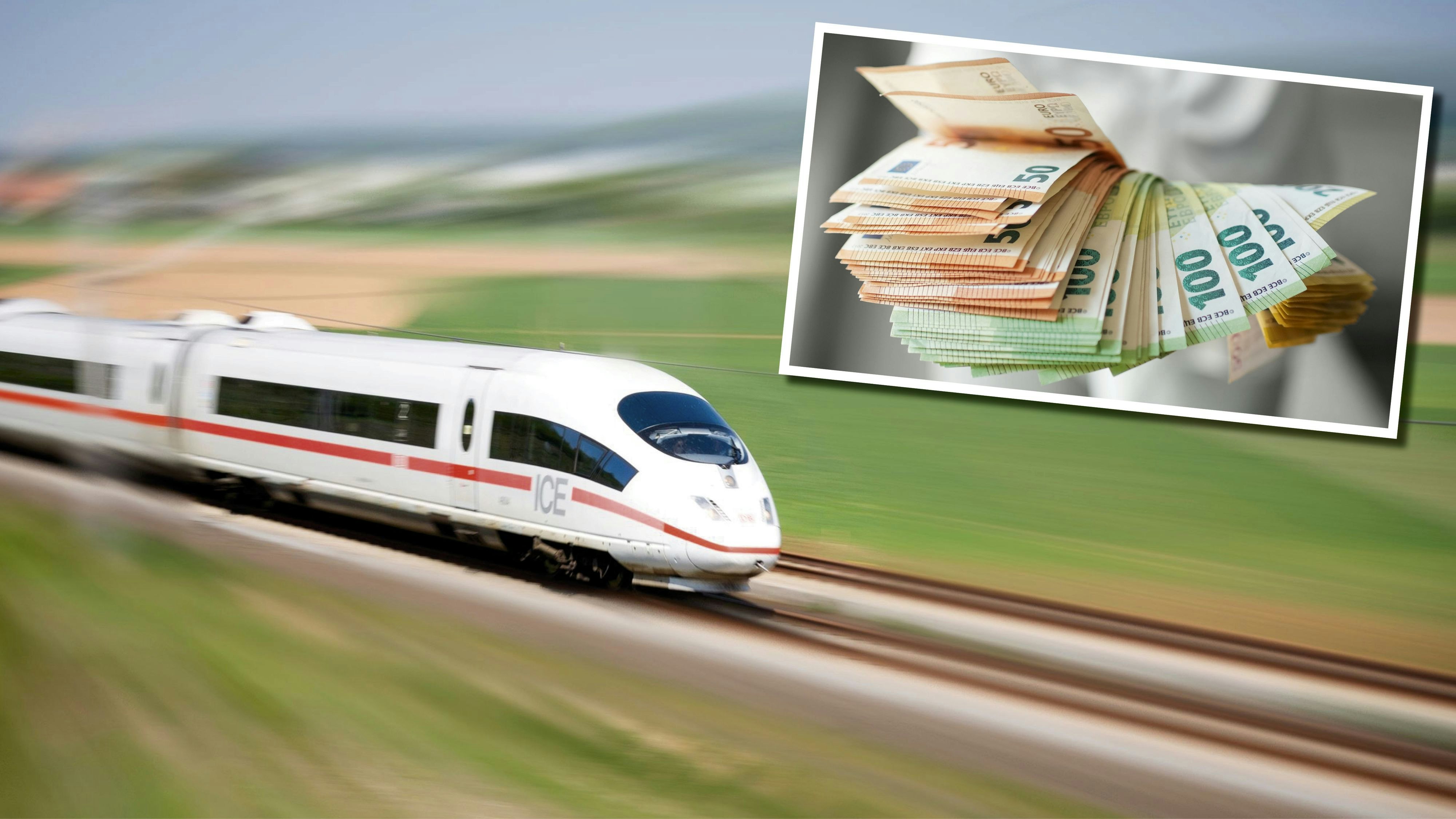 Ein 39-Jähriger wurde im Zug nach Wien verhaftet. Er hatte eine große Menge Bargeld bei sich.