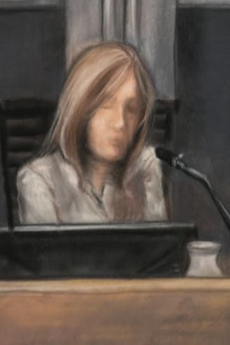 "Sie haben es verdient, angespuckt und geschlagen zu werden, weil er wütend geworden war?" "Ja," sagt die Frau im Zeugenstand.