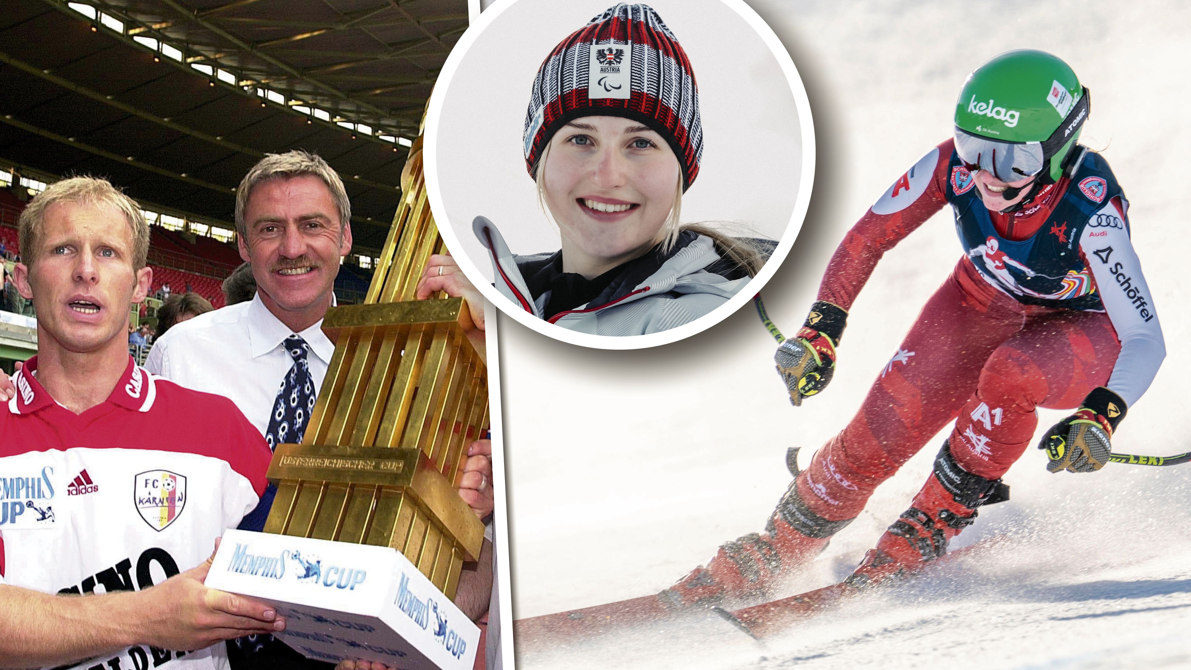 Kicker Stary als Cupsieger mit Schachner: Tochter Elina ist Ski-Hoffnung in Cortina.