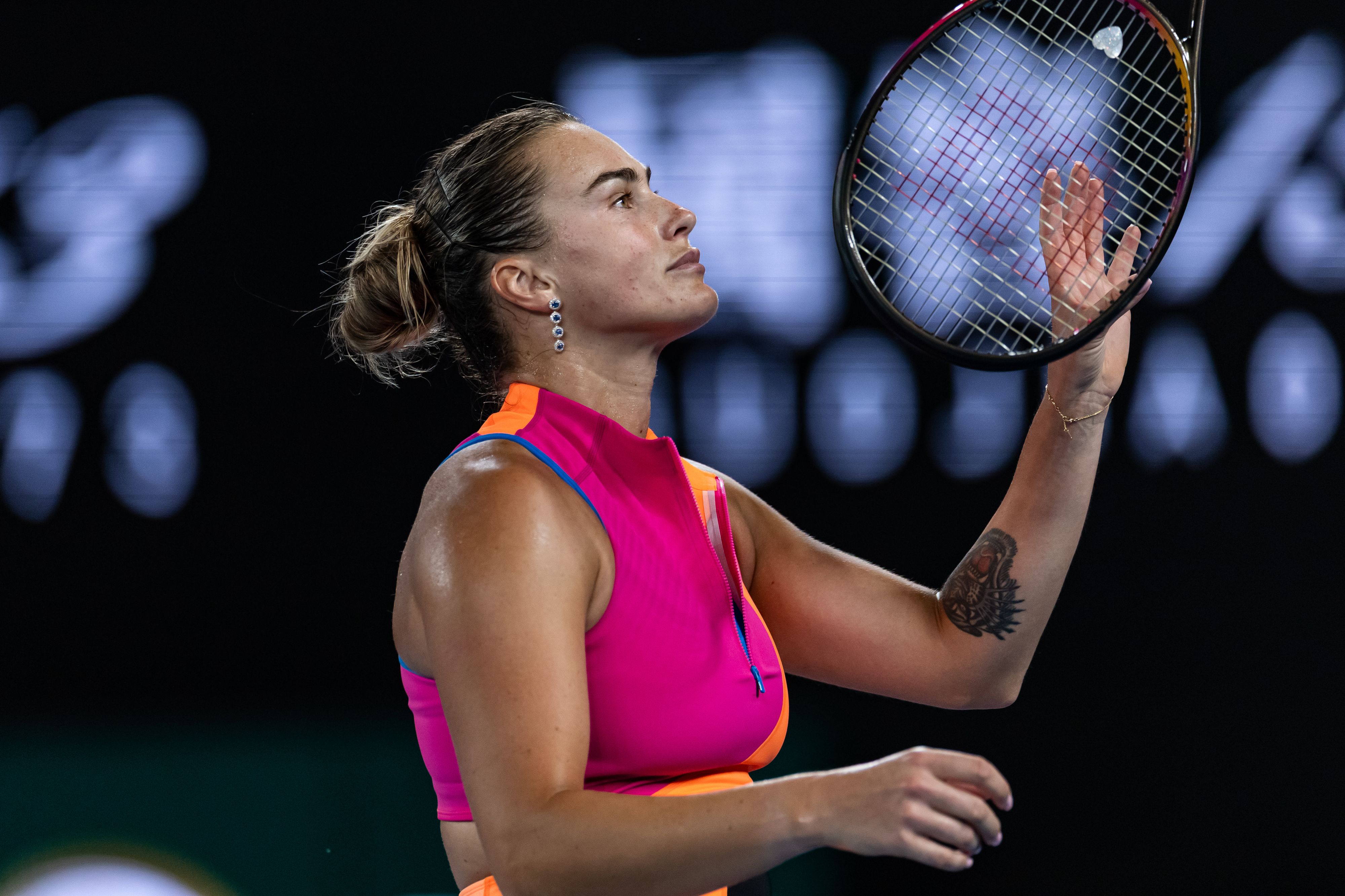 Die Tennis-Weltranglisten-Erste Aryna Sabalenka. 