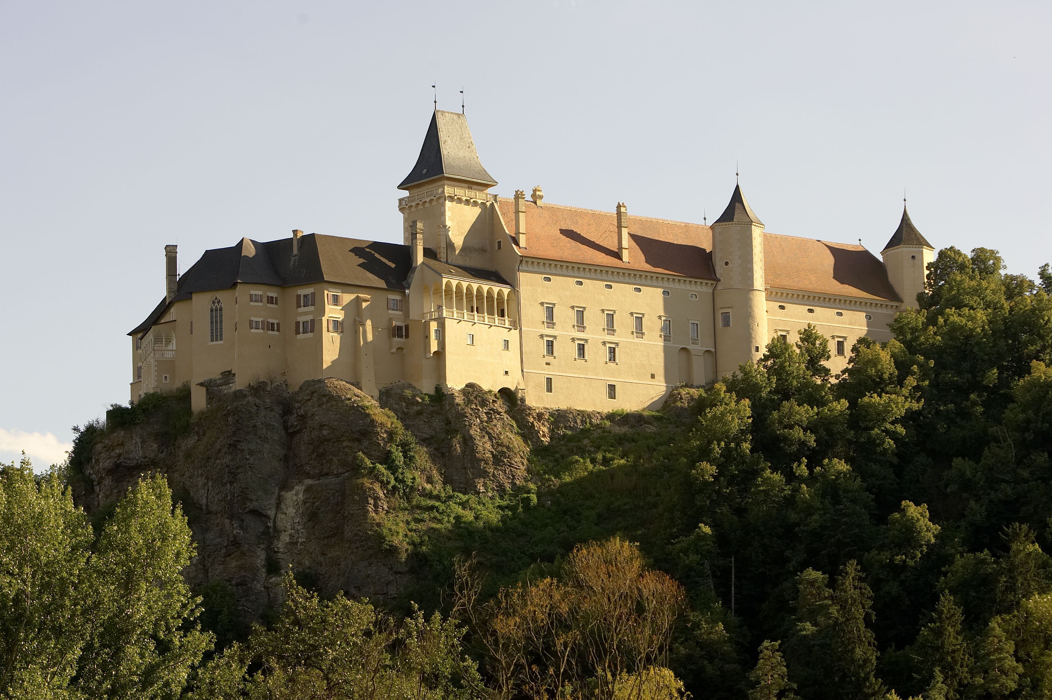 Schloss Rosenburg im niederösterreichischen Waldviertel.