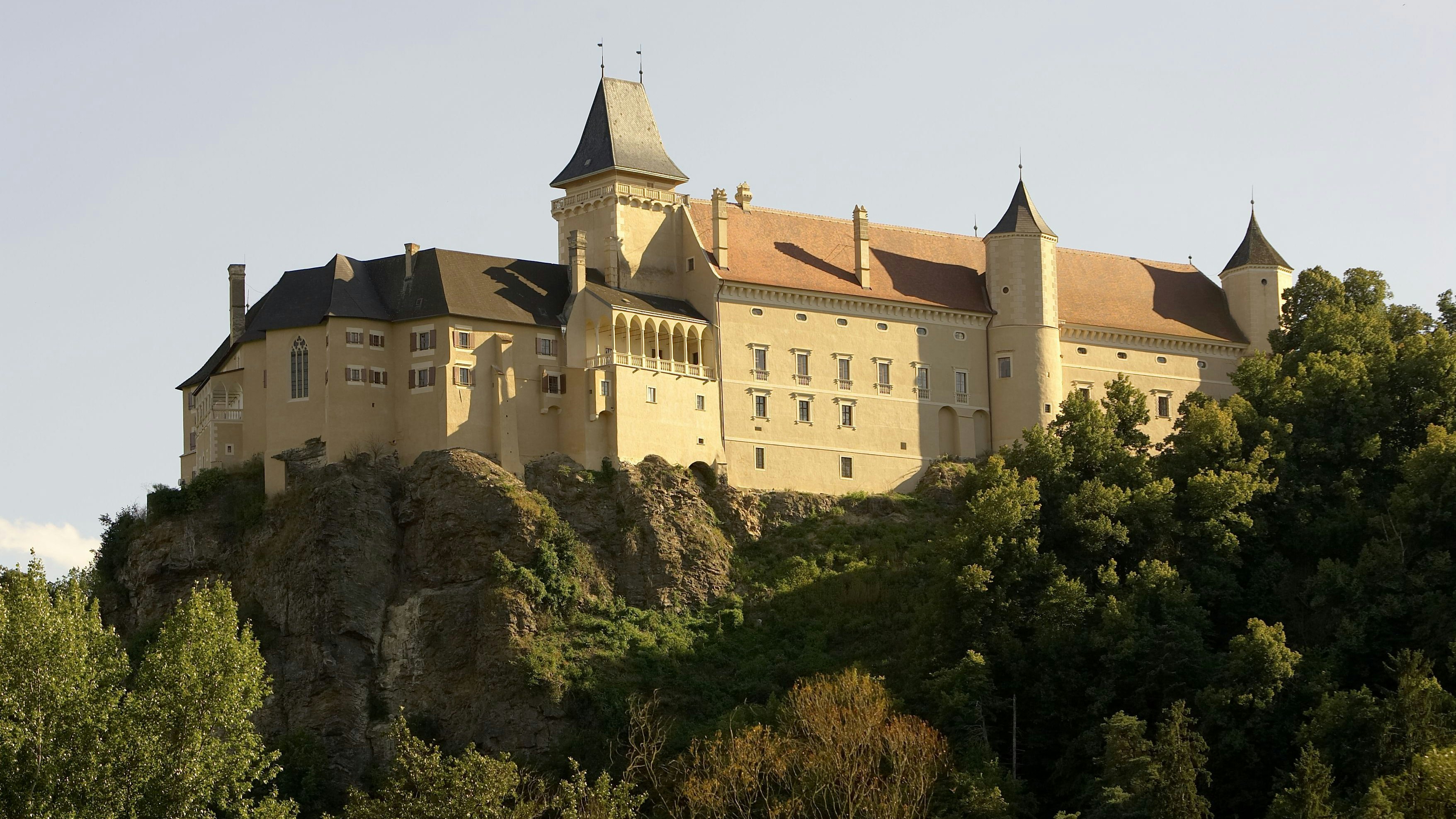 Schloss Rosenburg im niederösterreichischen Waldviertel.