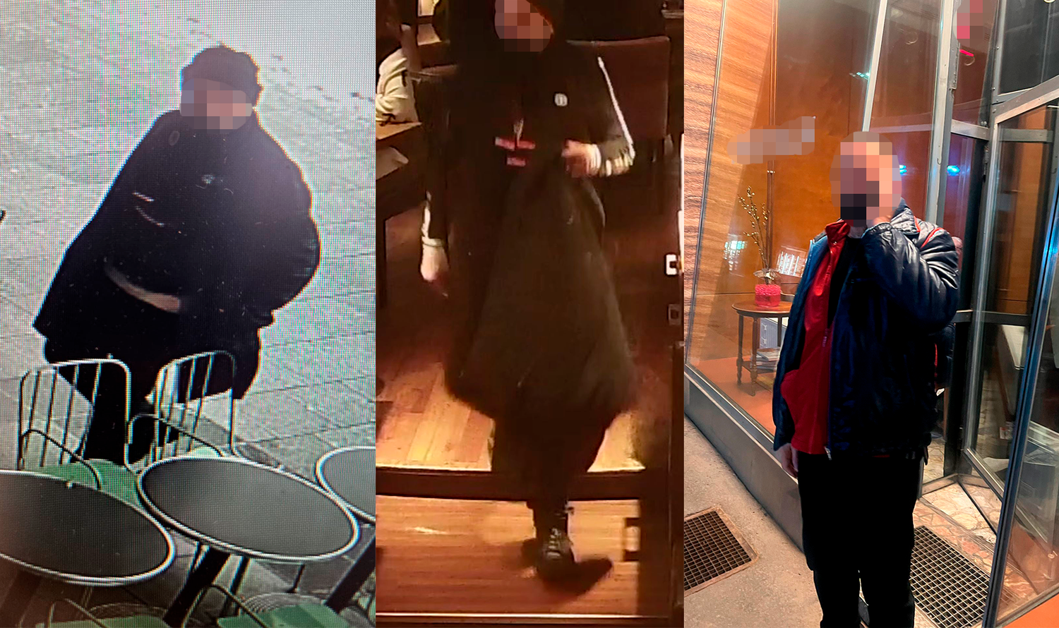 Der Jacken-Dieb hat es auf Nobel-Lokale abgesehen.