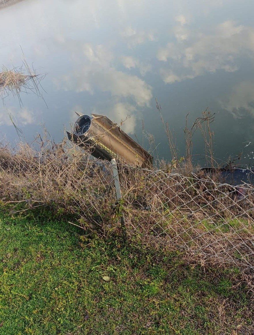 Die Rakete wurde abgefangen.