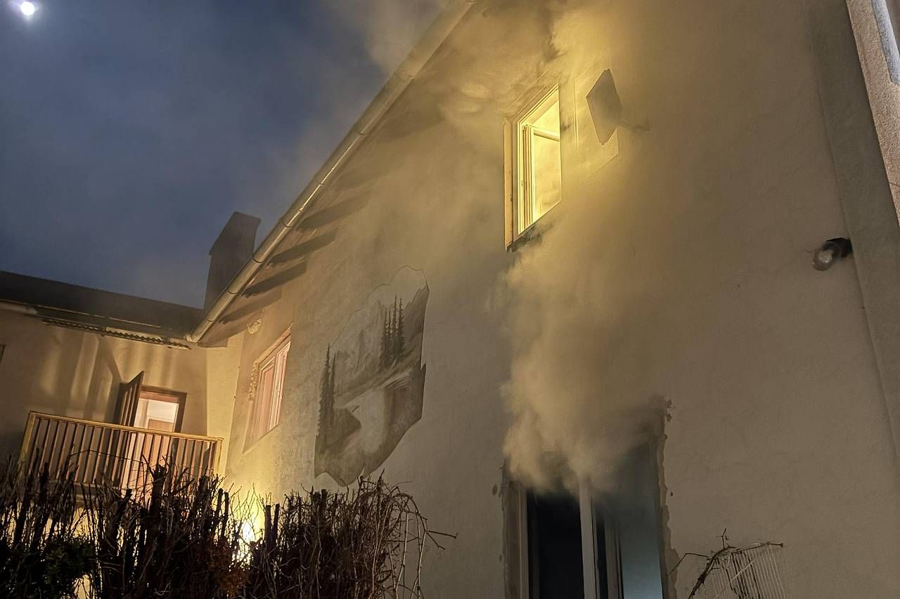 Brand in Glaubendorf in der Gemeinde Heldenberg (Bezirk Hollabrunn) 