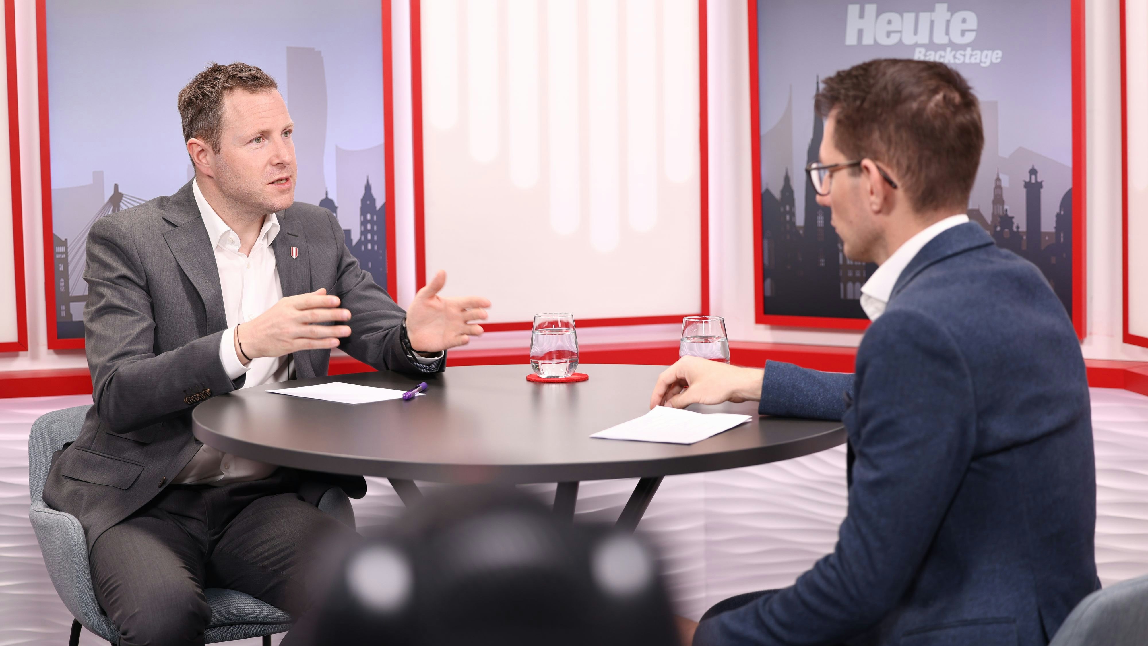 Schnedlitz im Gespräch mit Clemens Oistric