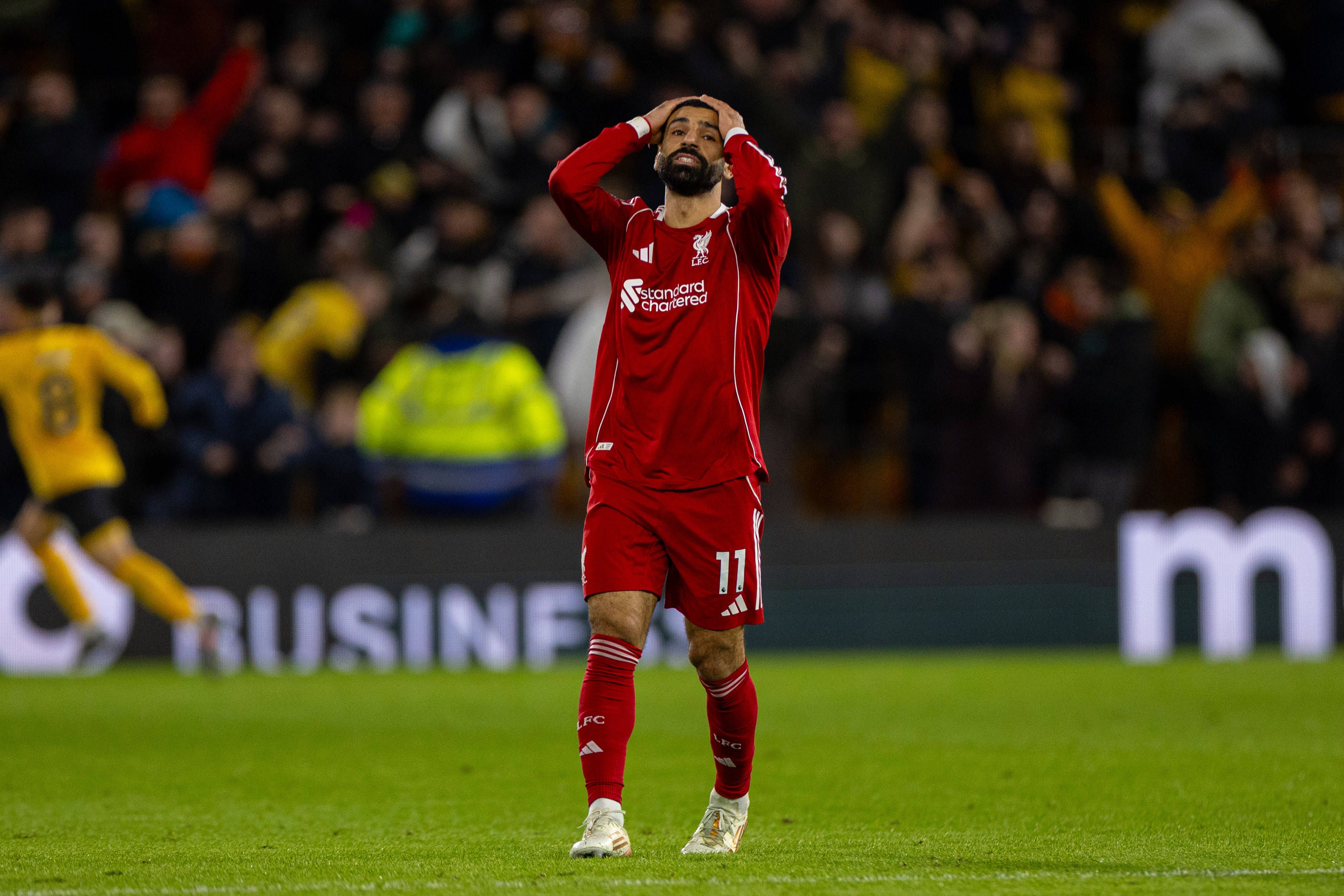 Auch Mohamed Salah verzweifelte.