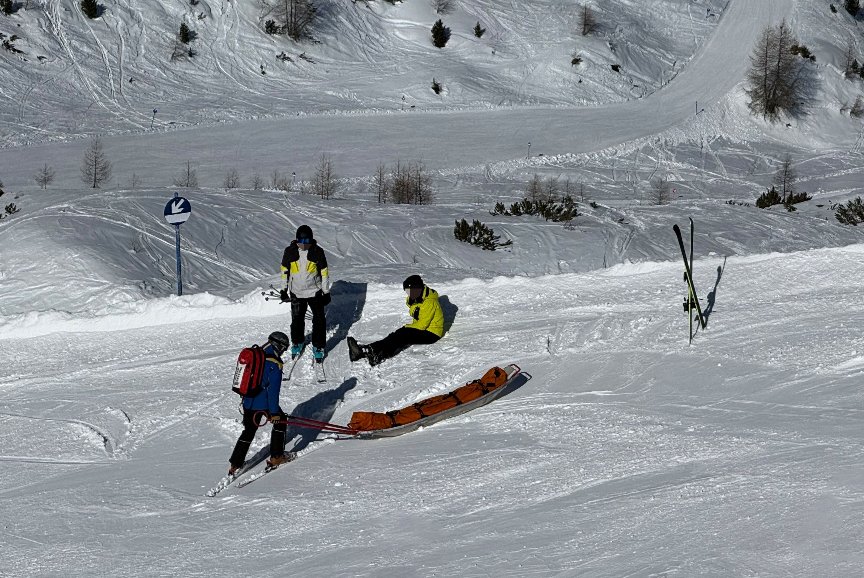 Der Sohn des Verletzten setzte die Rettungskette in Gang.
