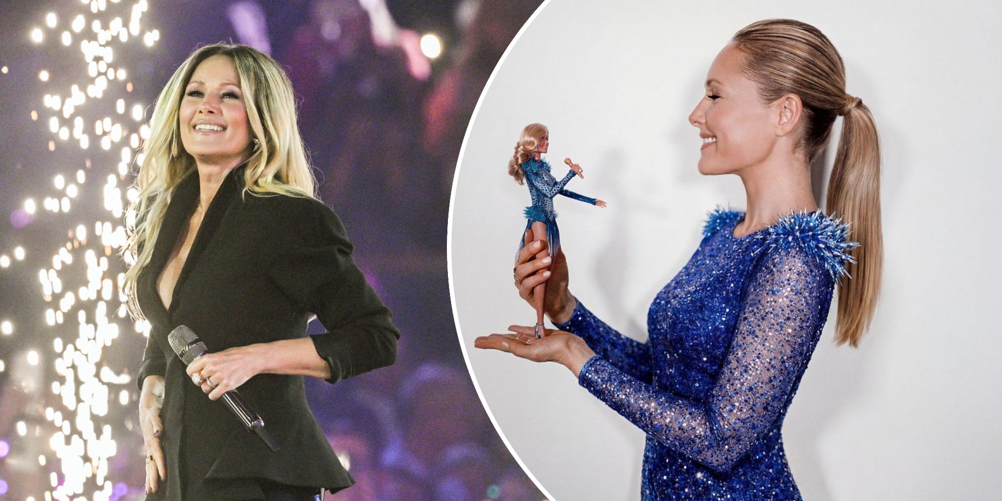 Helene Fischer als Barbie.