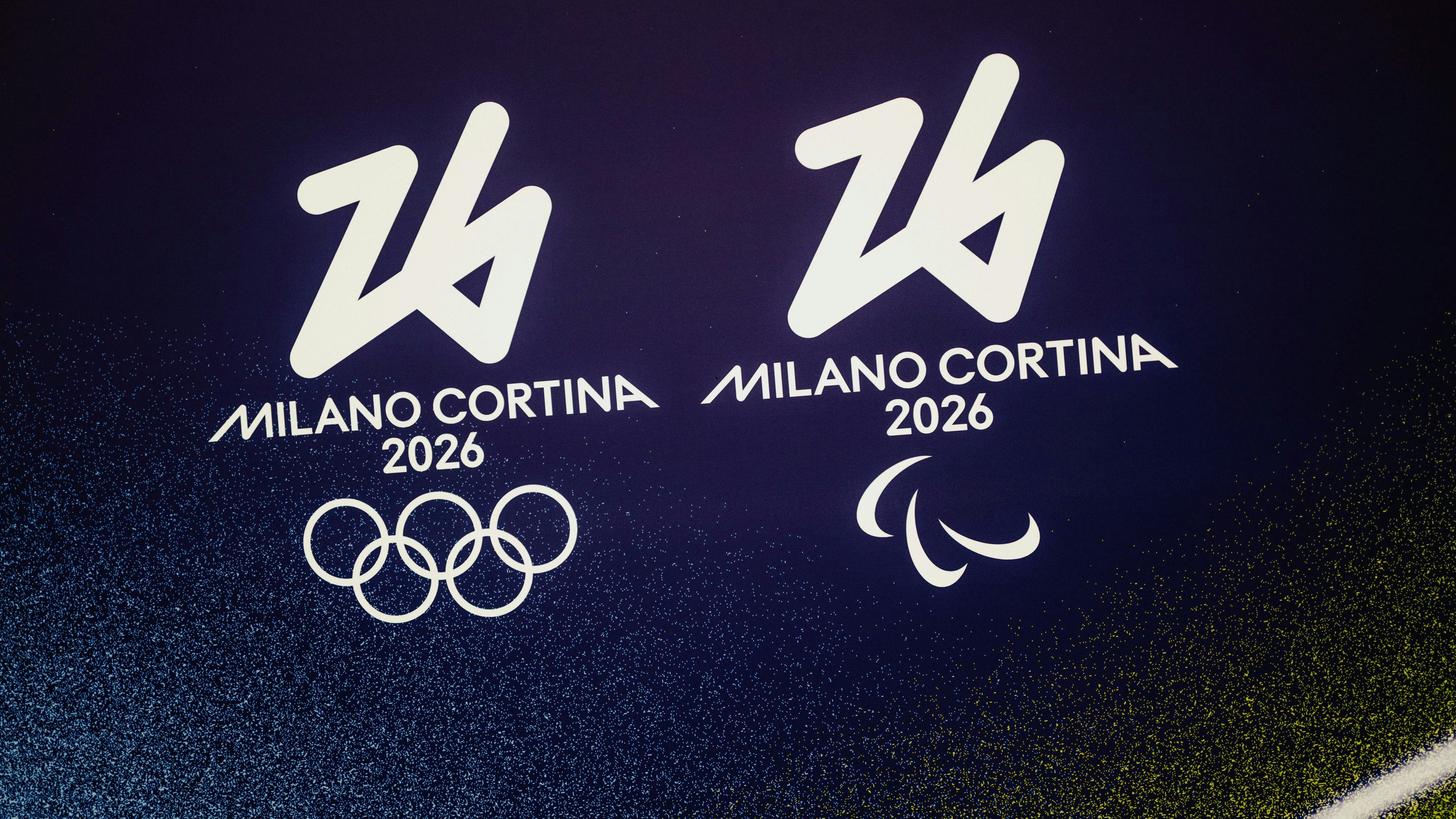 CORTINA D AMPEZZO,ITALY,28.FEB.26 - PARALYMPICS - Paralympic Winter Games Milano Cortina 2026, preview. Image shows the logo of Milano Cortina 2026. Photo: GEPA pictures/ Alexander Solc