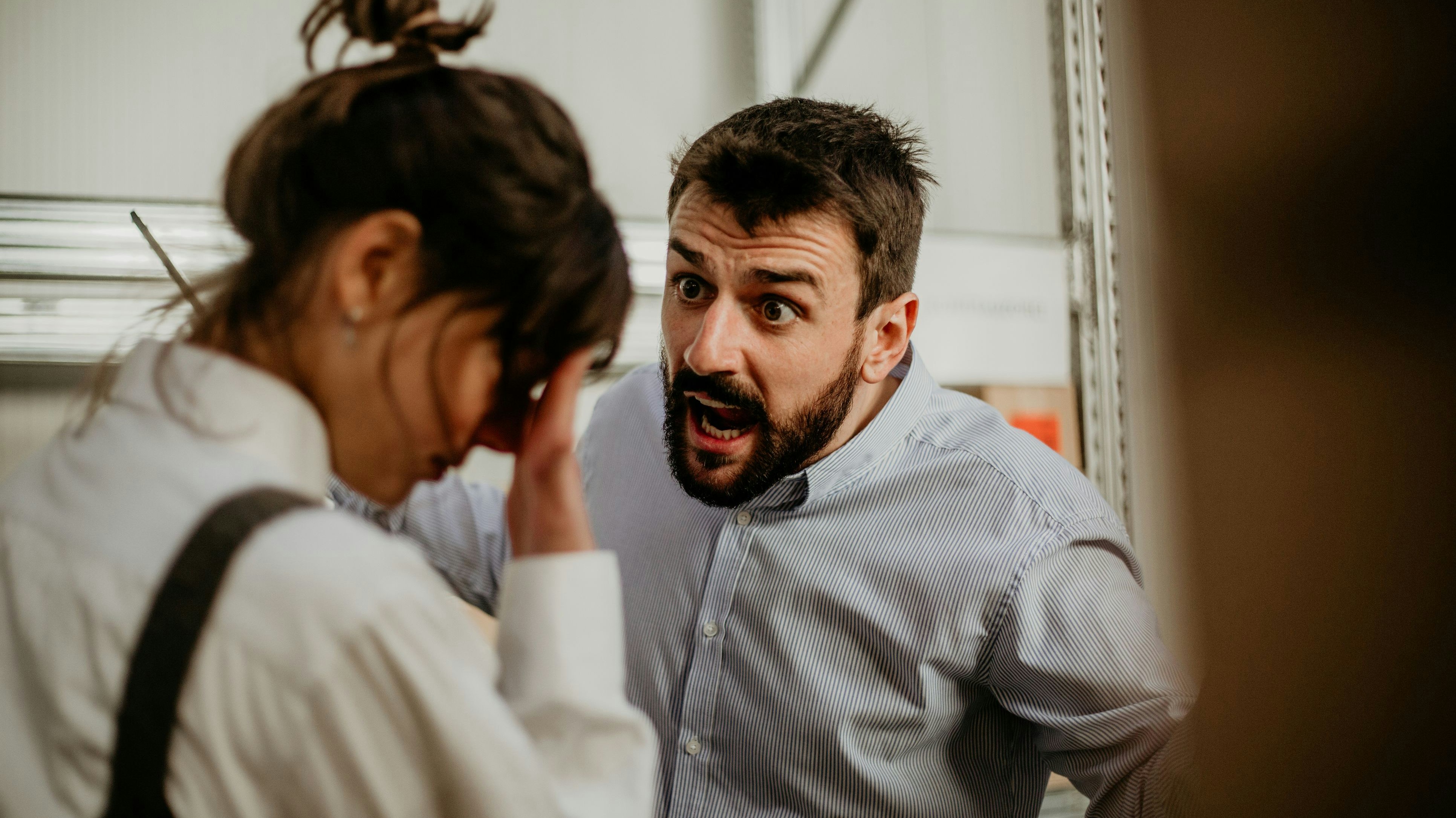 Ein Streit am Arbeitsplatz eskalierte.