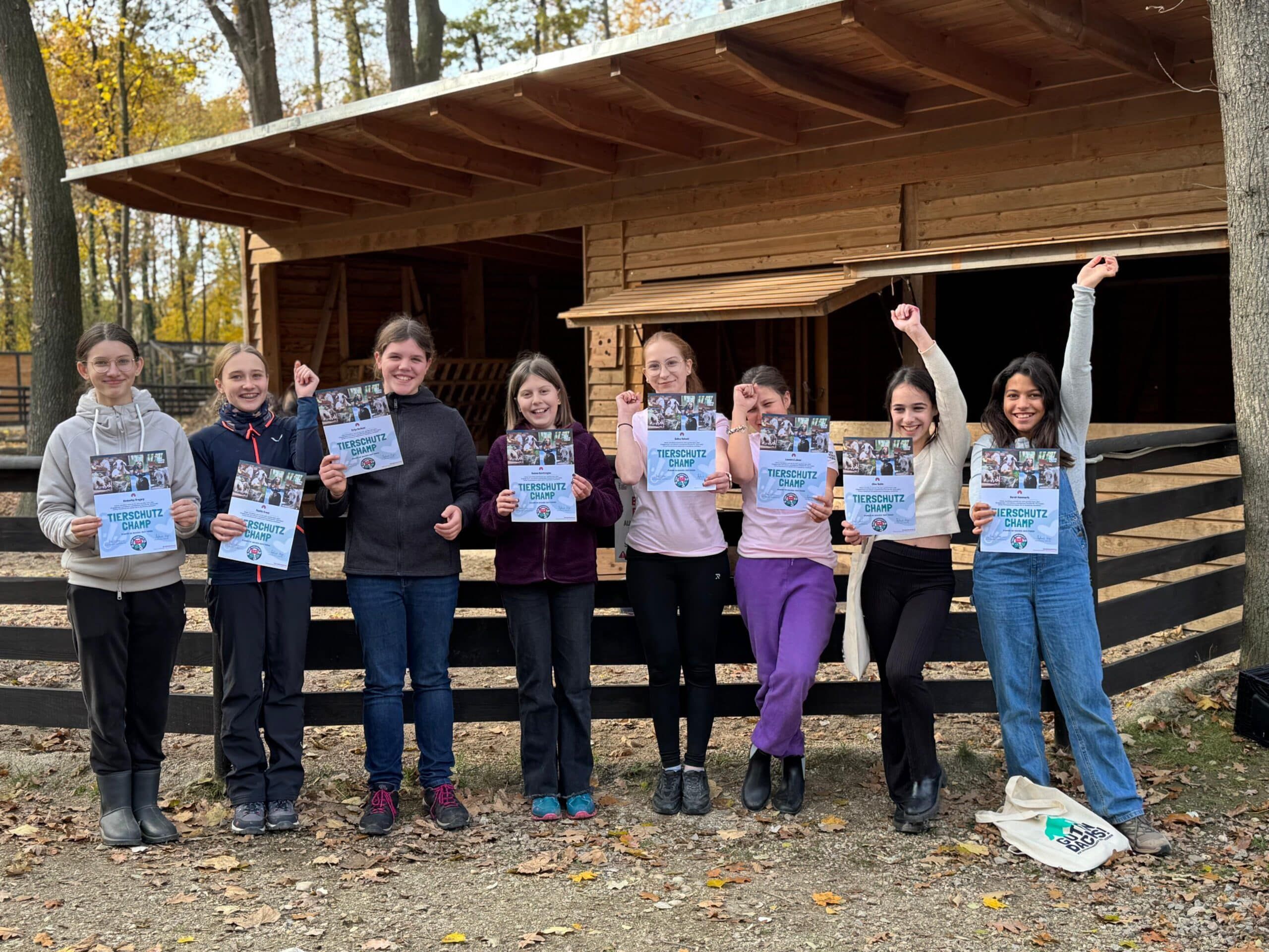 Auch heuer wird auf ganz viele Nachwuchs-Tierschützer gehofft.