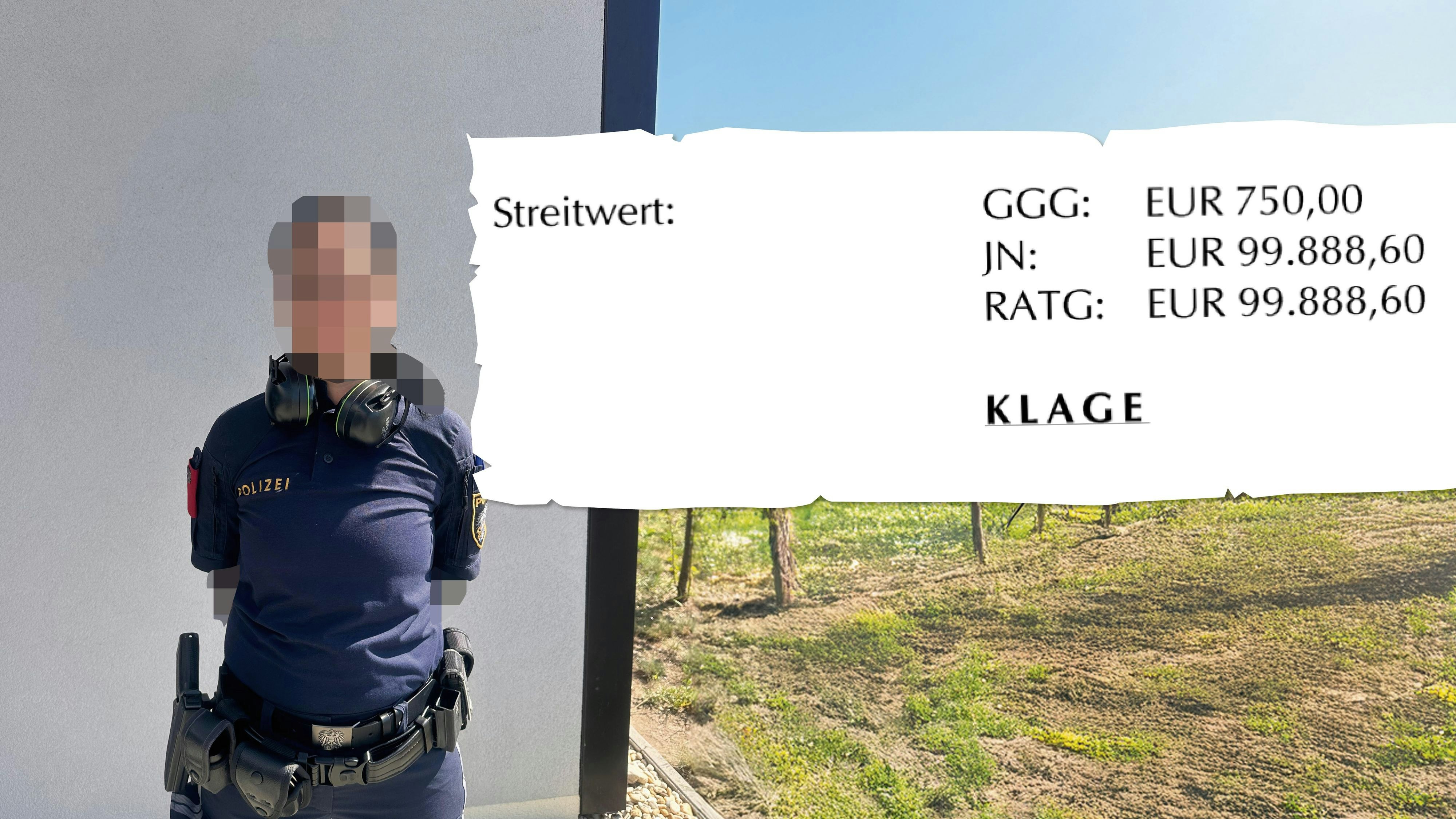 Die Betroffene kämpft gegen Mobbing gegenüber und unter Polizeischülern und geht gegen ihre Kündigung vor.