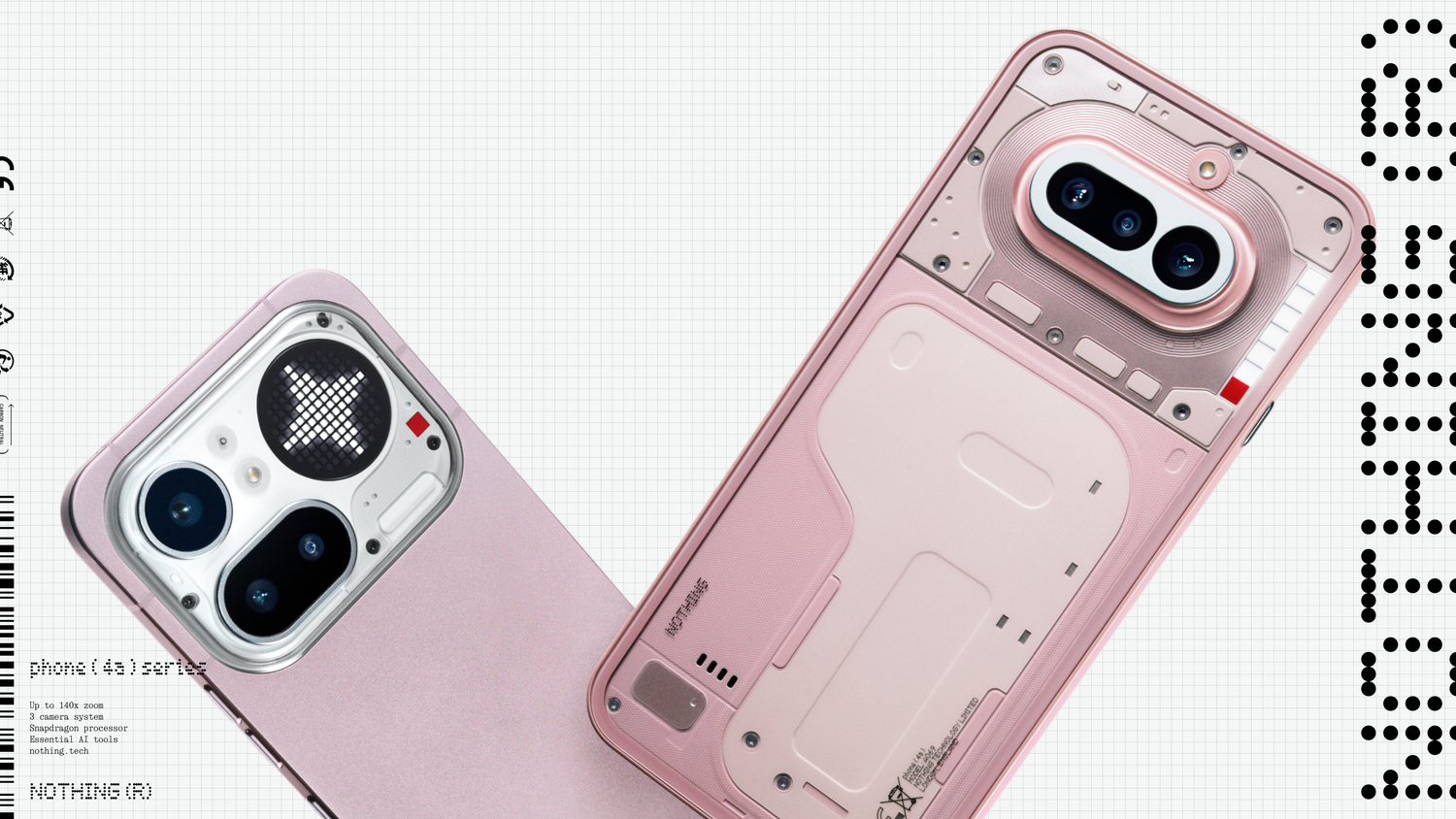 Nothing zeigt neue Smartphones und Kopfhörer. Die Phone-(4a)-Serie bringt neue Kameras, mehr Leistung und ein überarbeitetes Glyph-Design.