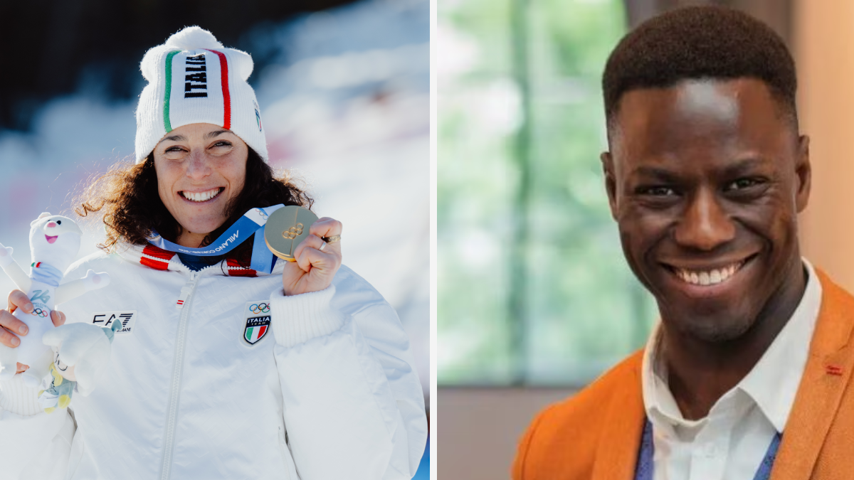 Federica Brignone mit ihrem neuen Freund.