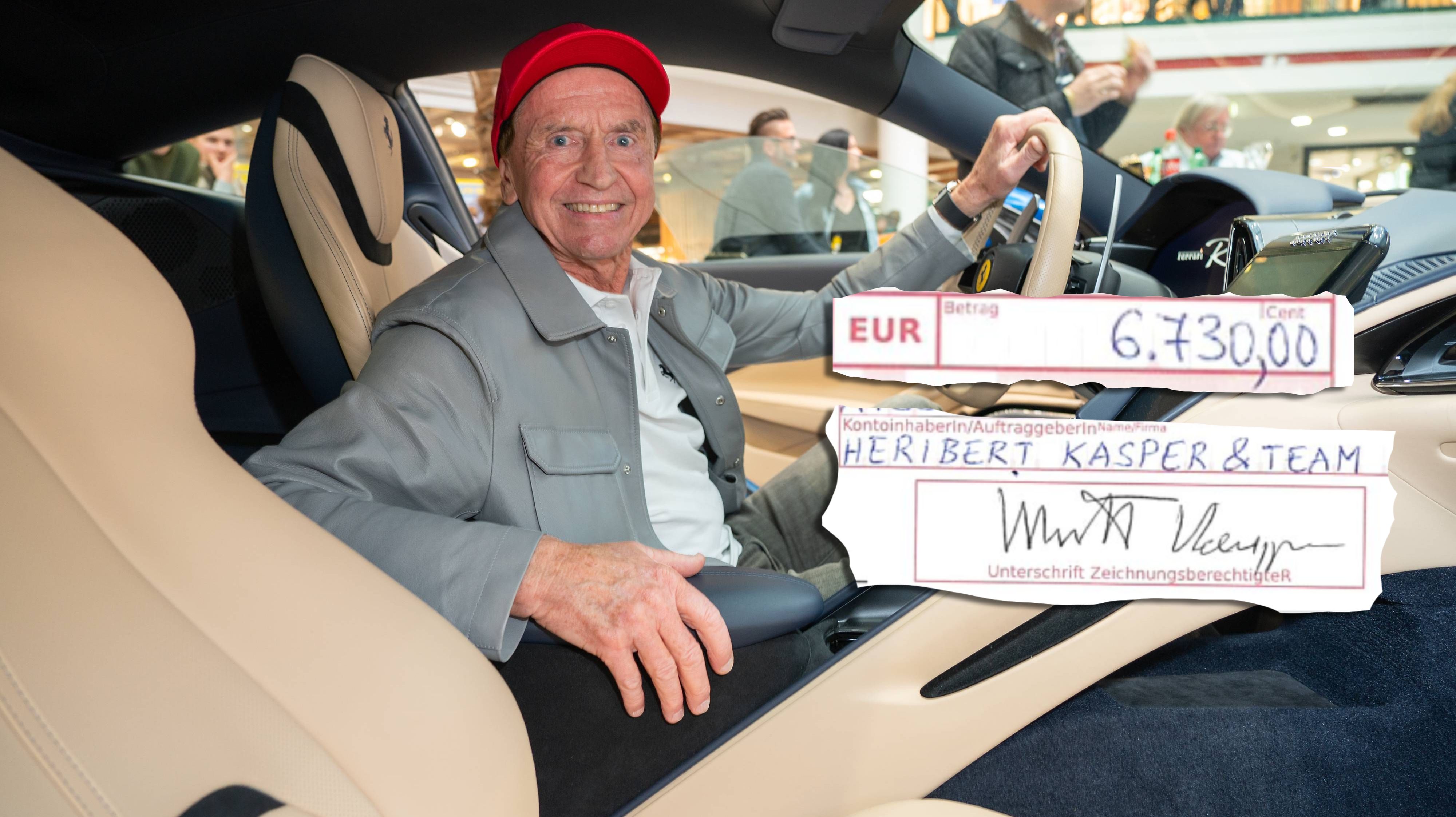 Heute.at - Krimi um Mister Ferrari – 6.730-€-Zahlschein gefälscht!