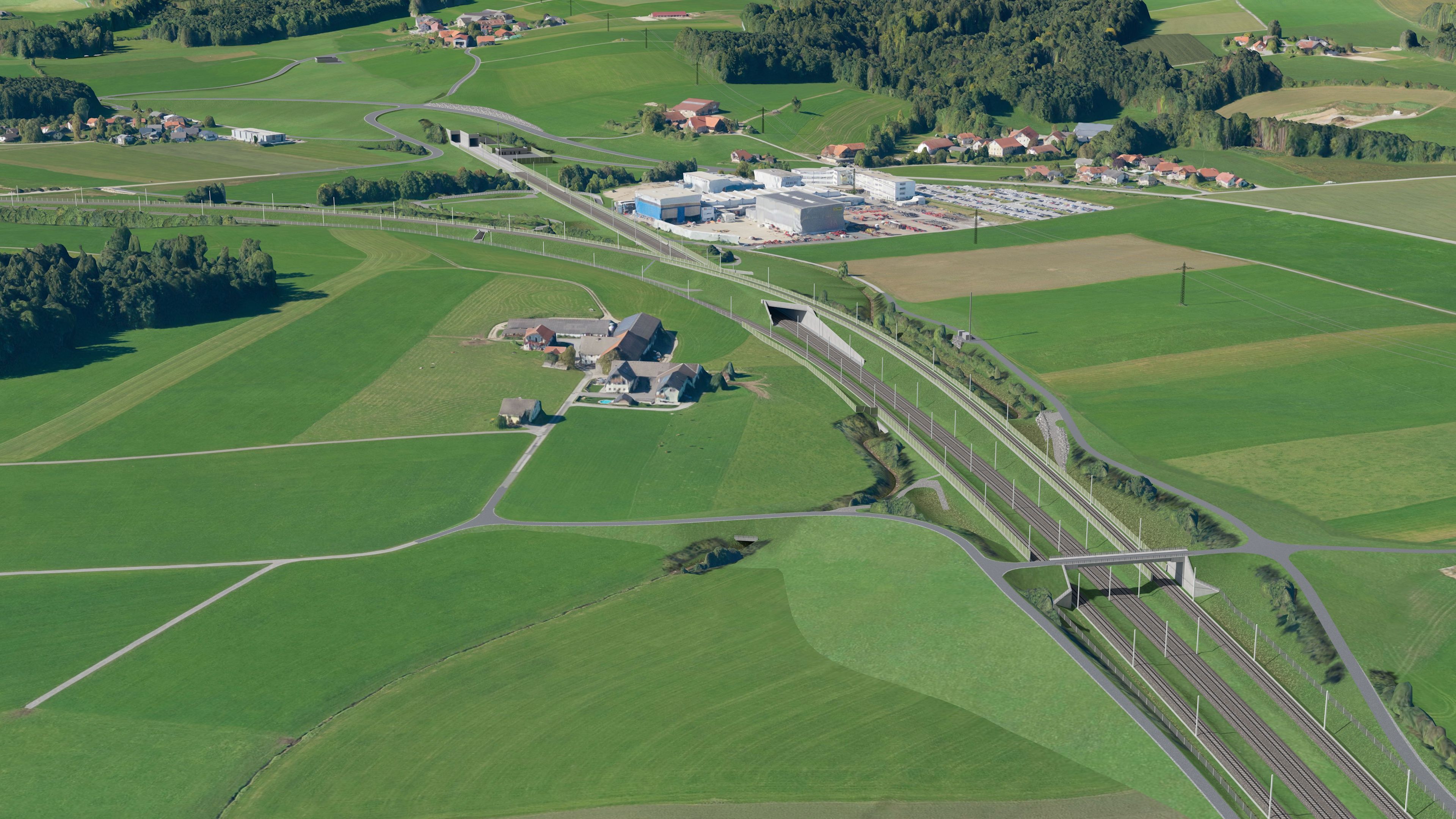 Ein Großteil der Strecke soll als Tunnel geführt werden. 