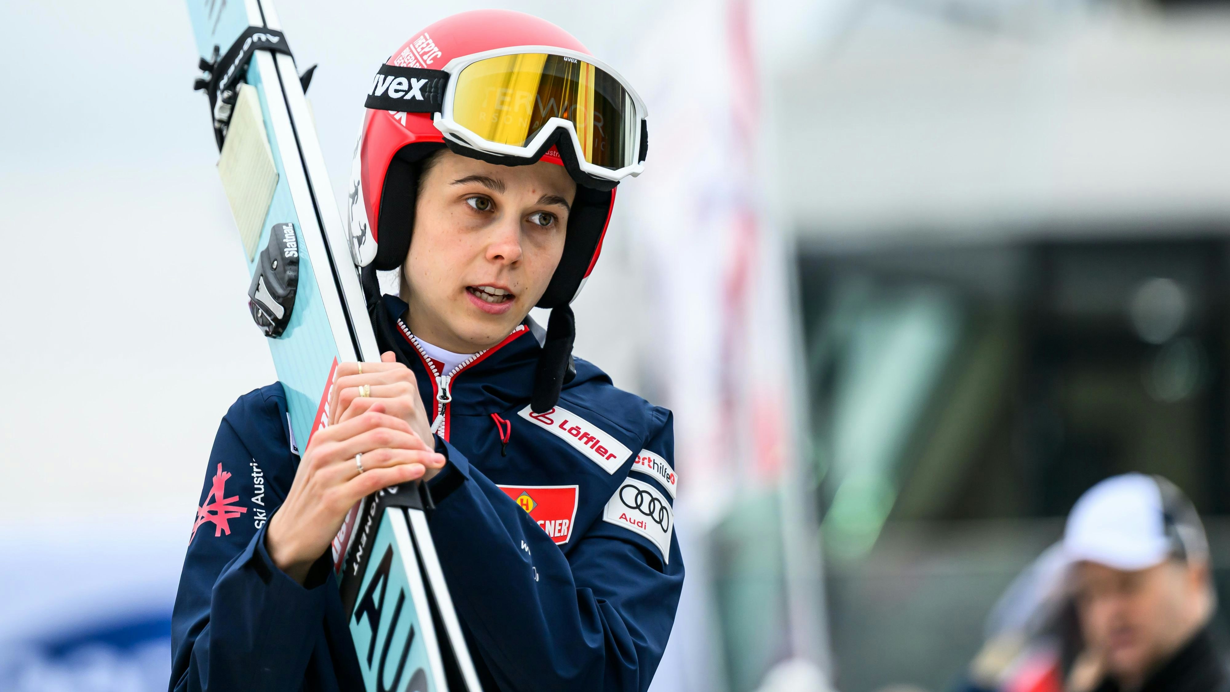 Österreichs Skisprung-Ass Lisa Eder. 