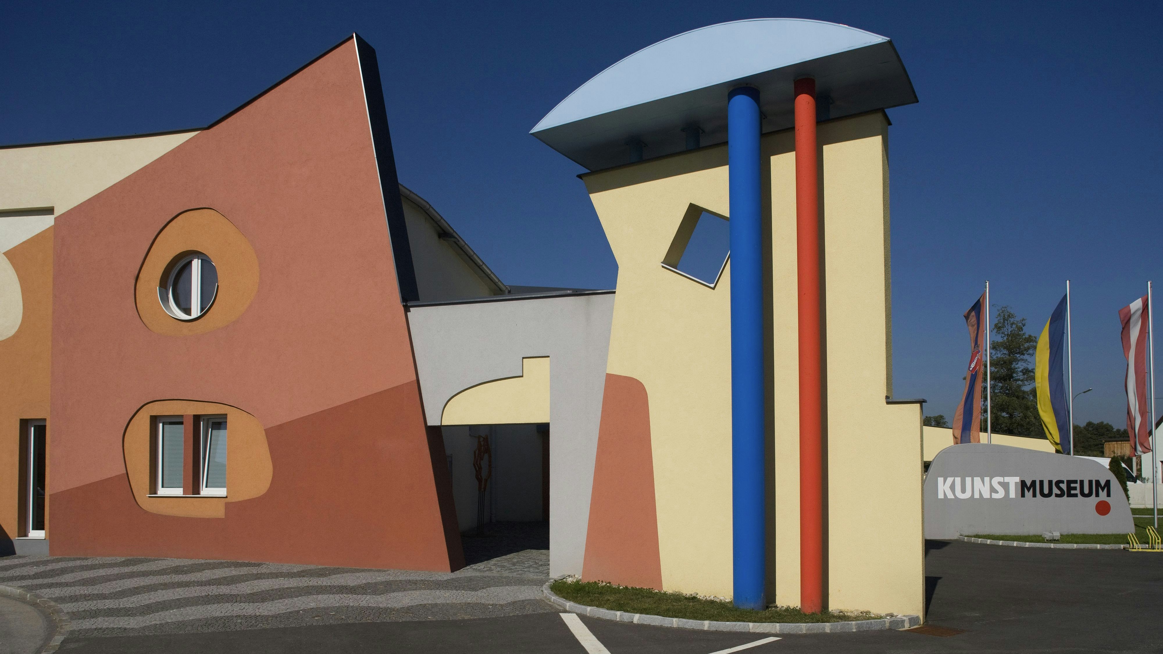 Das Kunstmuseum Waldviertel in Schrems (Bez. Gmünd).