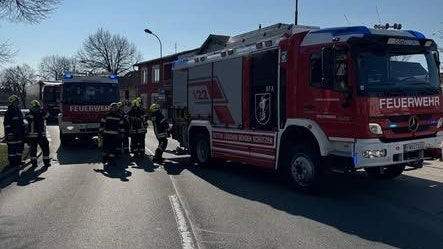 Die Einsatzkräfte der Feuerwehr Breitenbrunn am Neusiedler See waren rasch zur Stelle. 