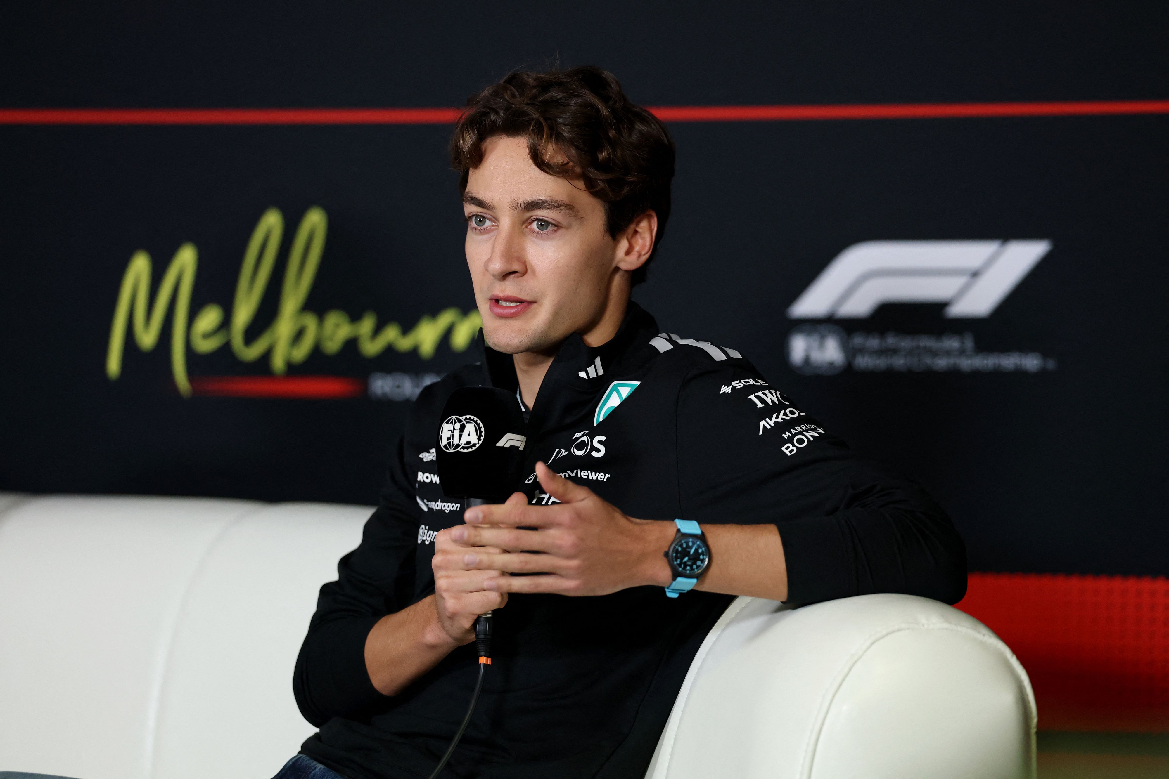 Formel-1-Star George Russell. 