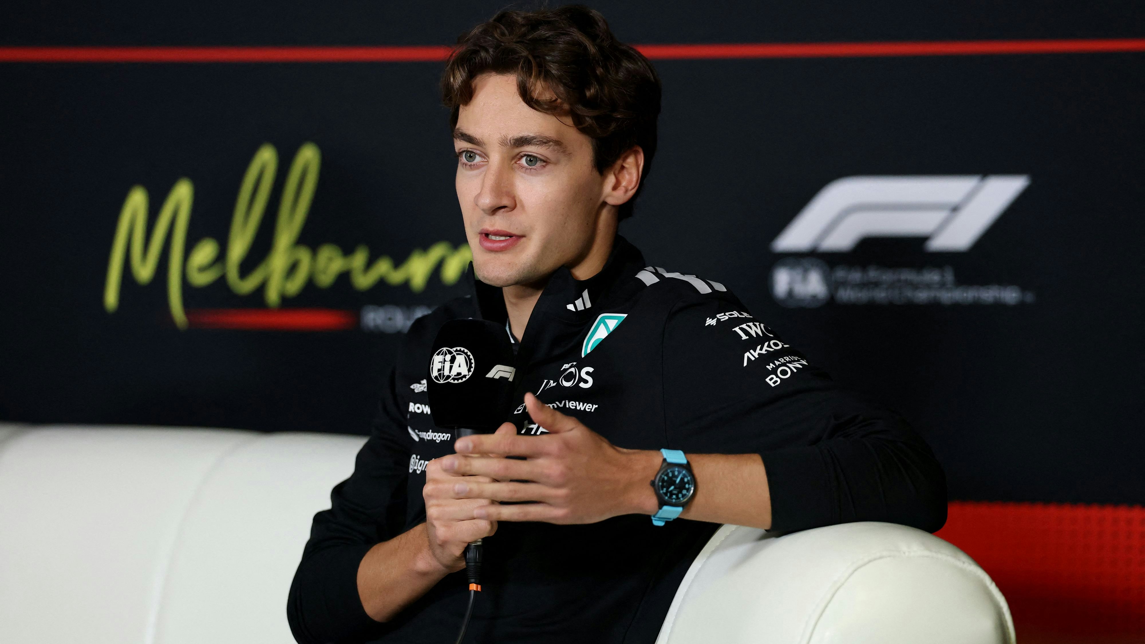 Formel-1-Star George Russell. 